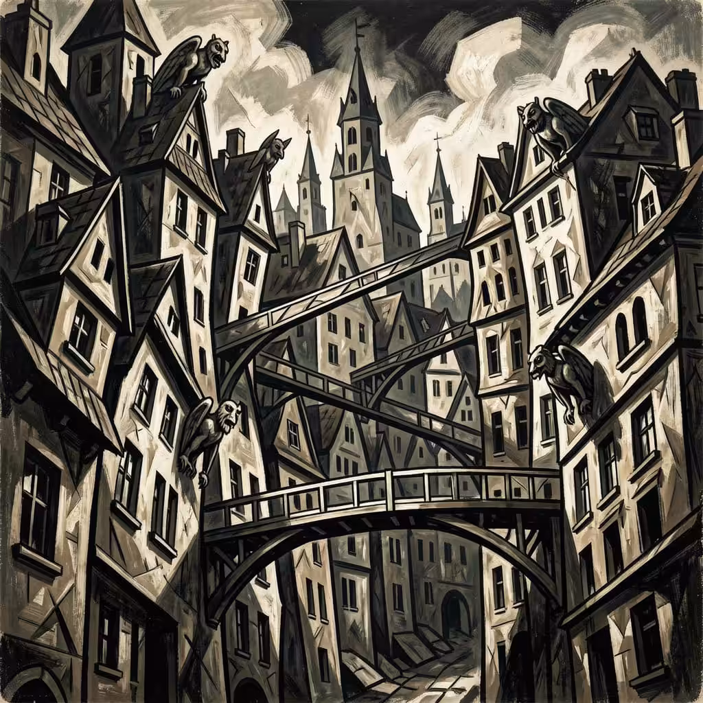 Expressionist City 1