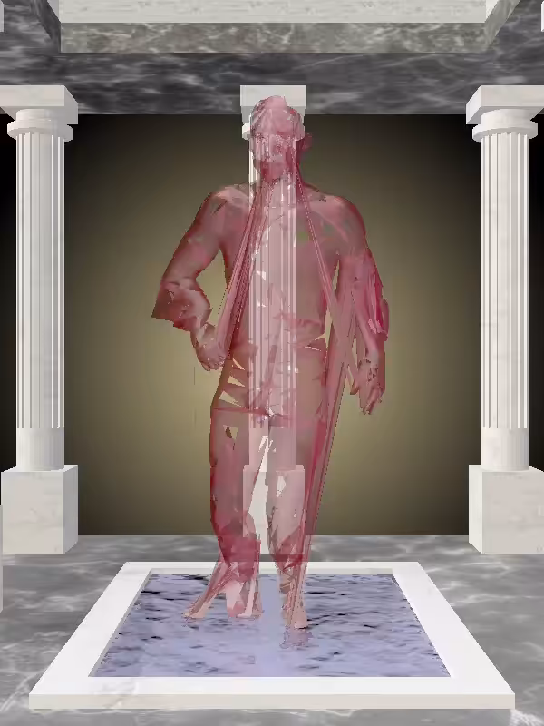 HeavenComputer: The Fading Injured Velvet Cherry Man #2916