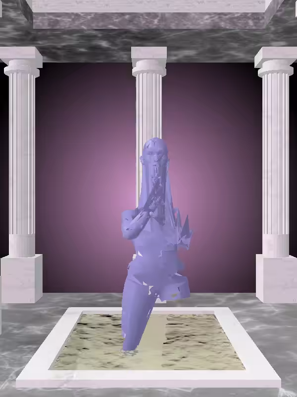 HeavenComputer: The Praying Mean Codeine Woman #6568