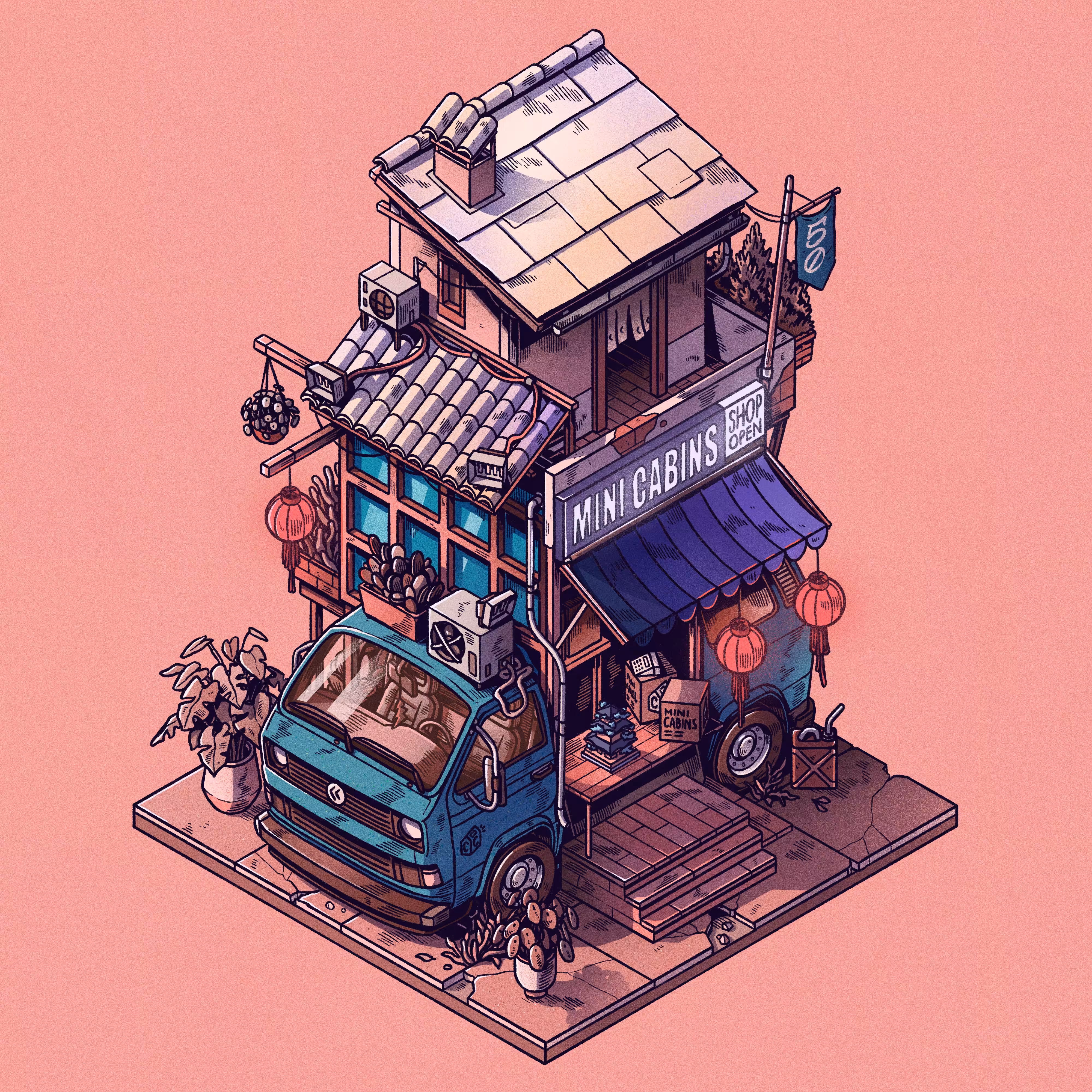 Curious Cabins #50: Caravan #429