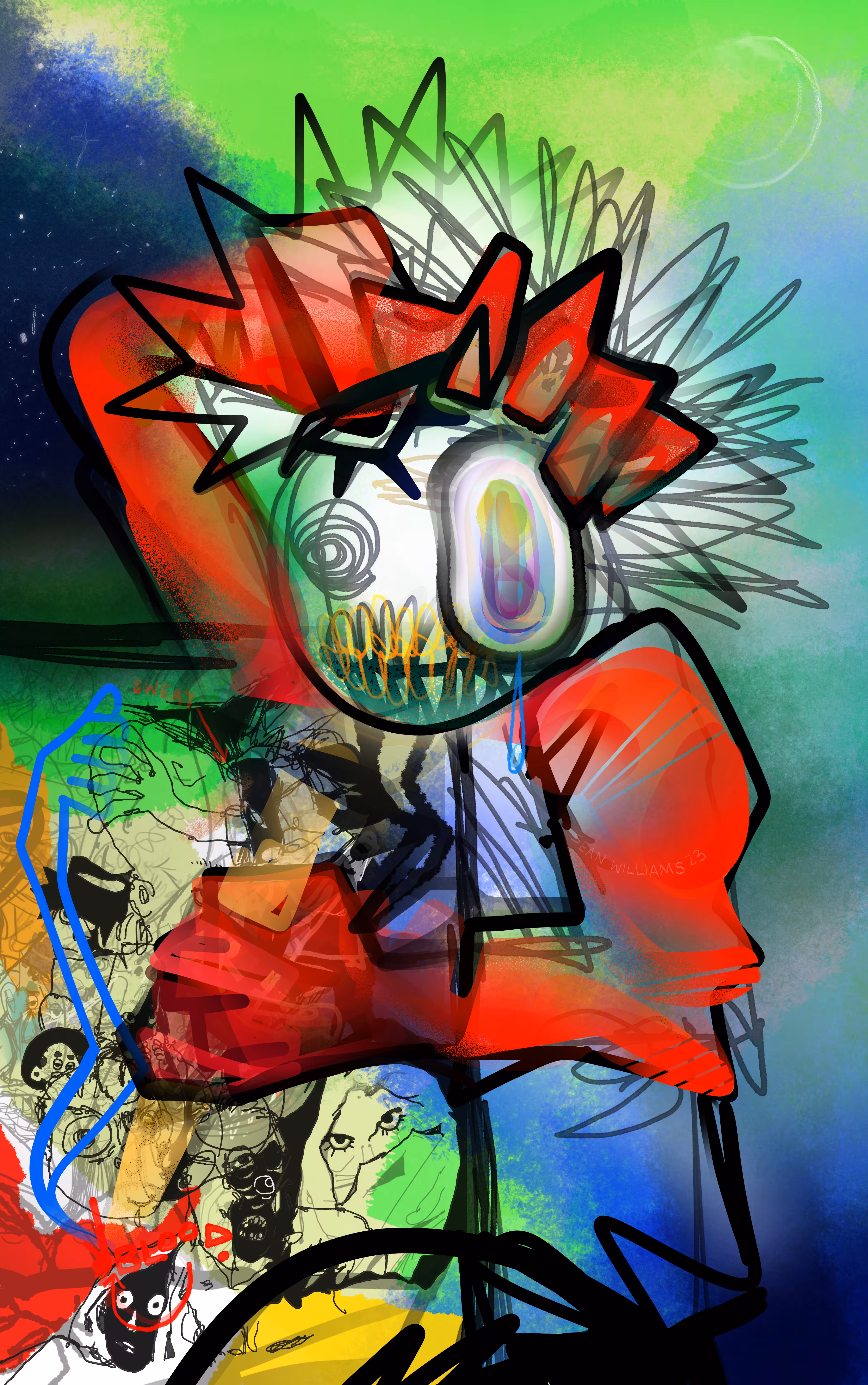 GRIEVING ARTIST
