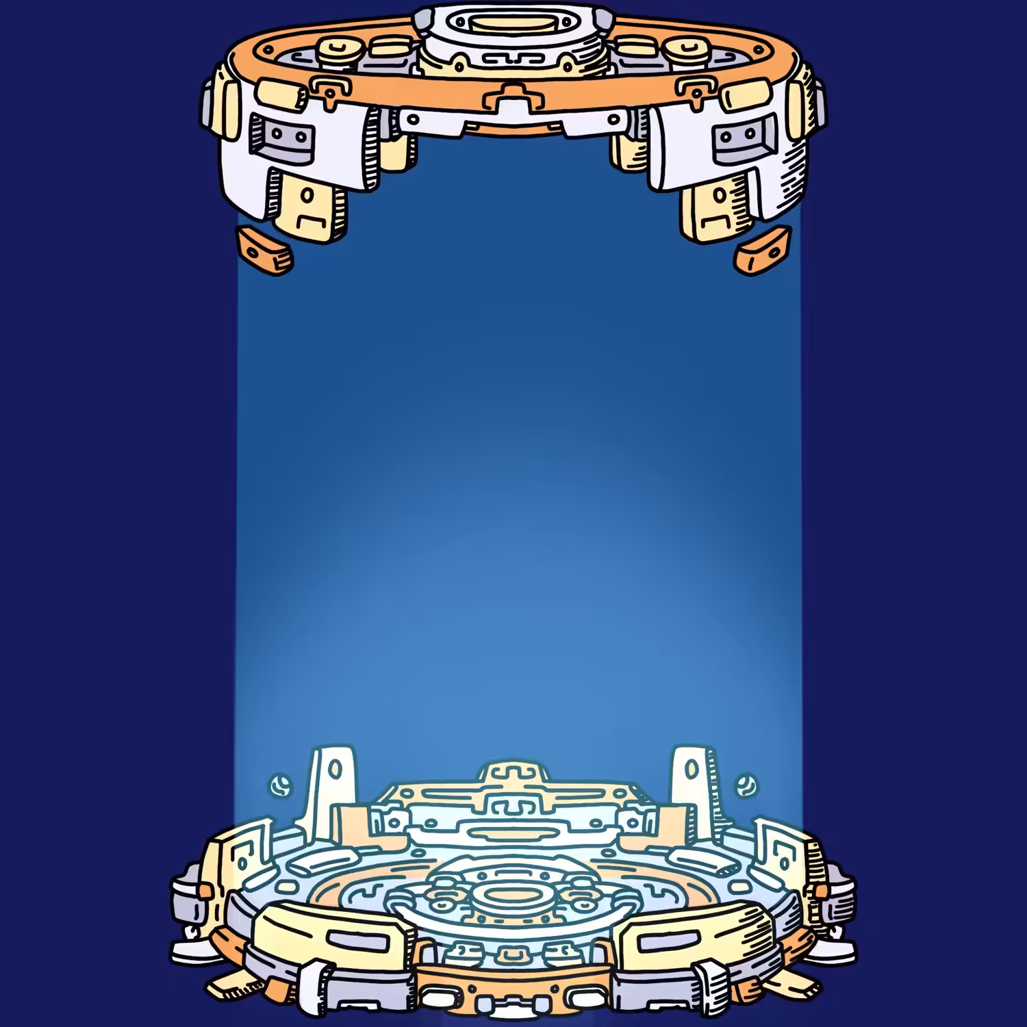 !!OEG migrate to new contract!!: Teleporter one eyed guy #00234