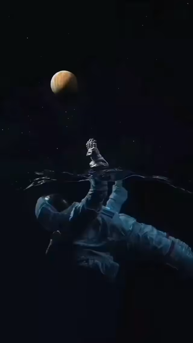 Submerged Spaceman