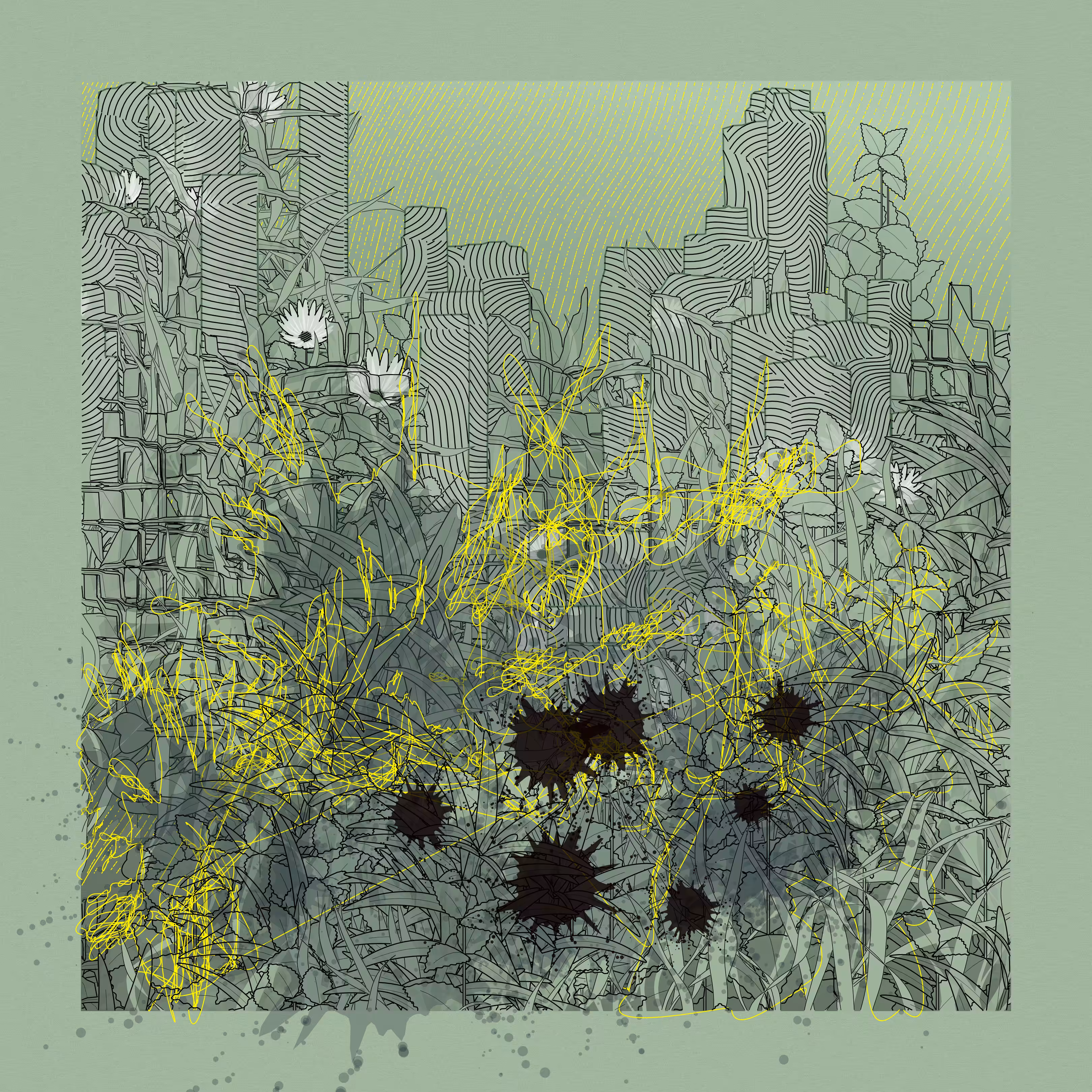 Landscape with Carbon Capture #7638