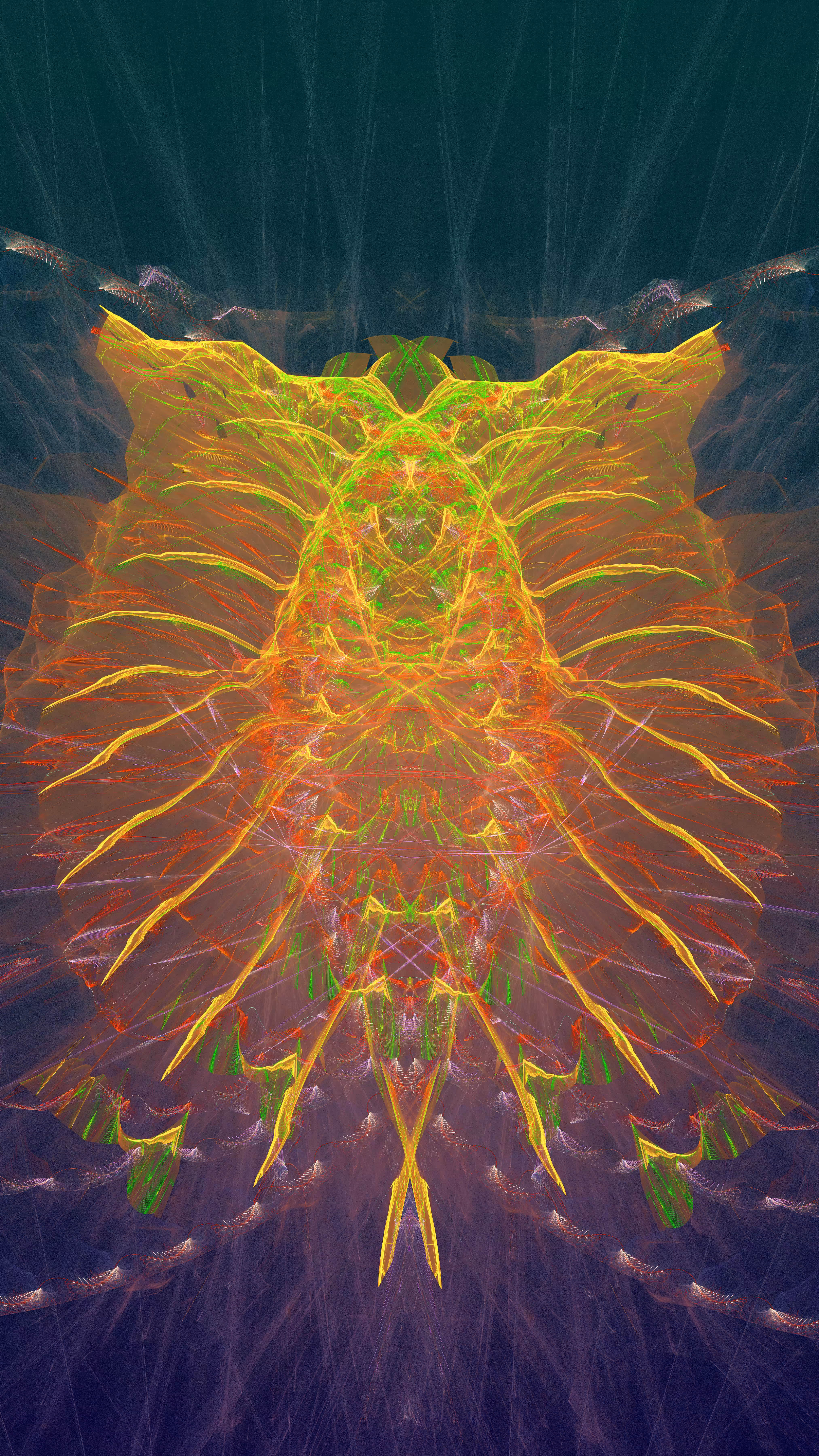 MxVoid Fractal Renders: Larva