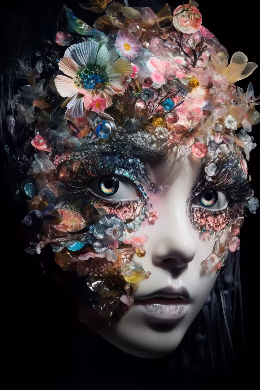 Amethyst: The Floral Symphony