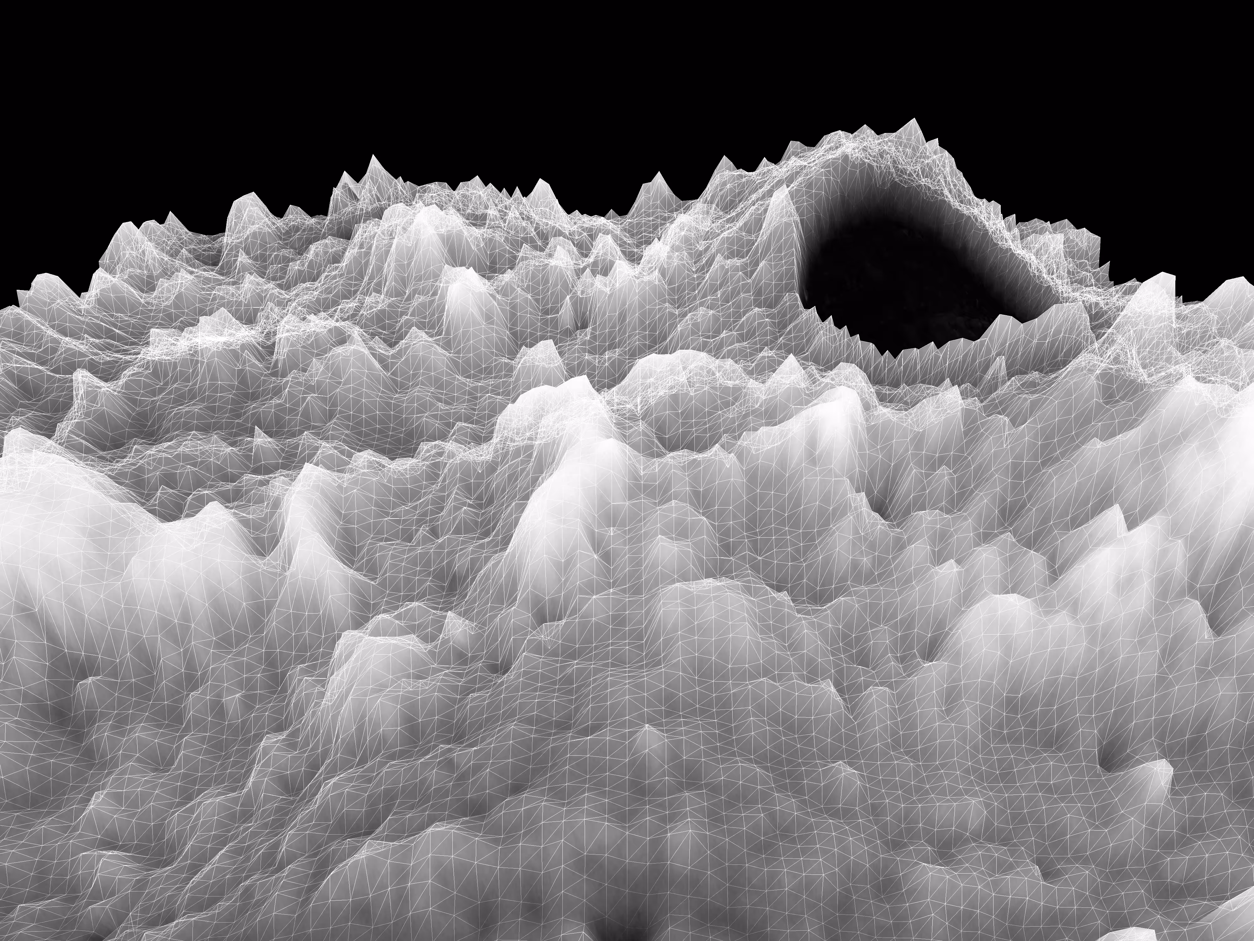 cyber surface 2G crater