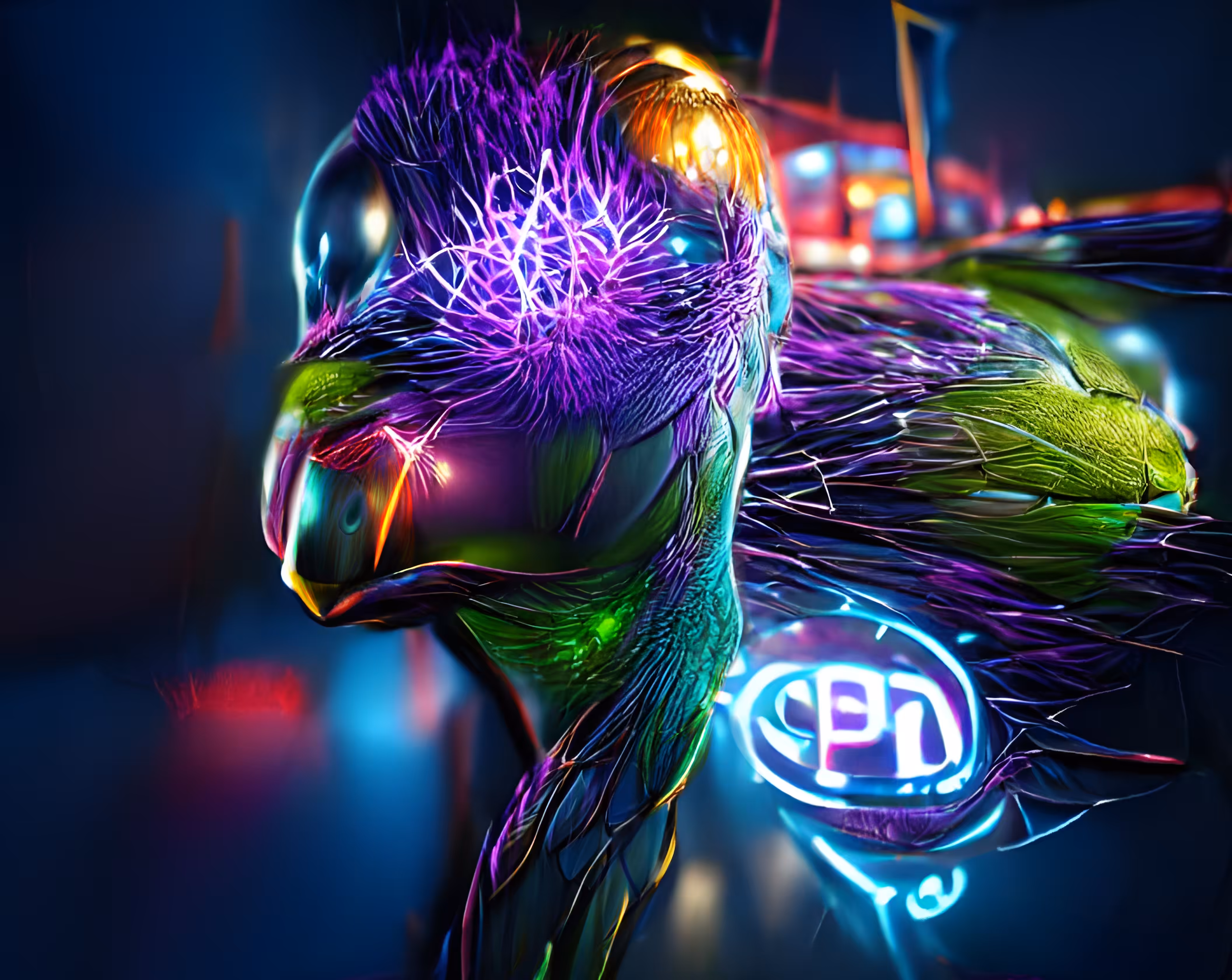 Cyber Peacock