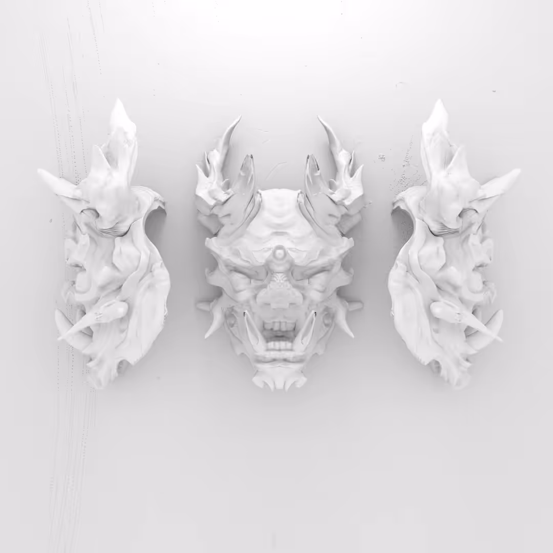 Jade Hannya Mask