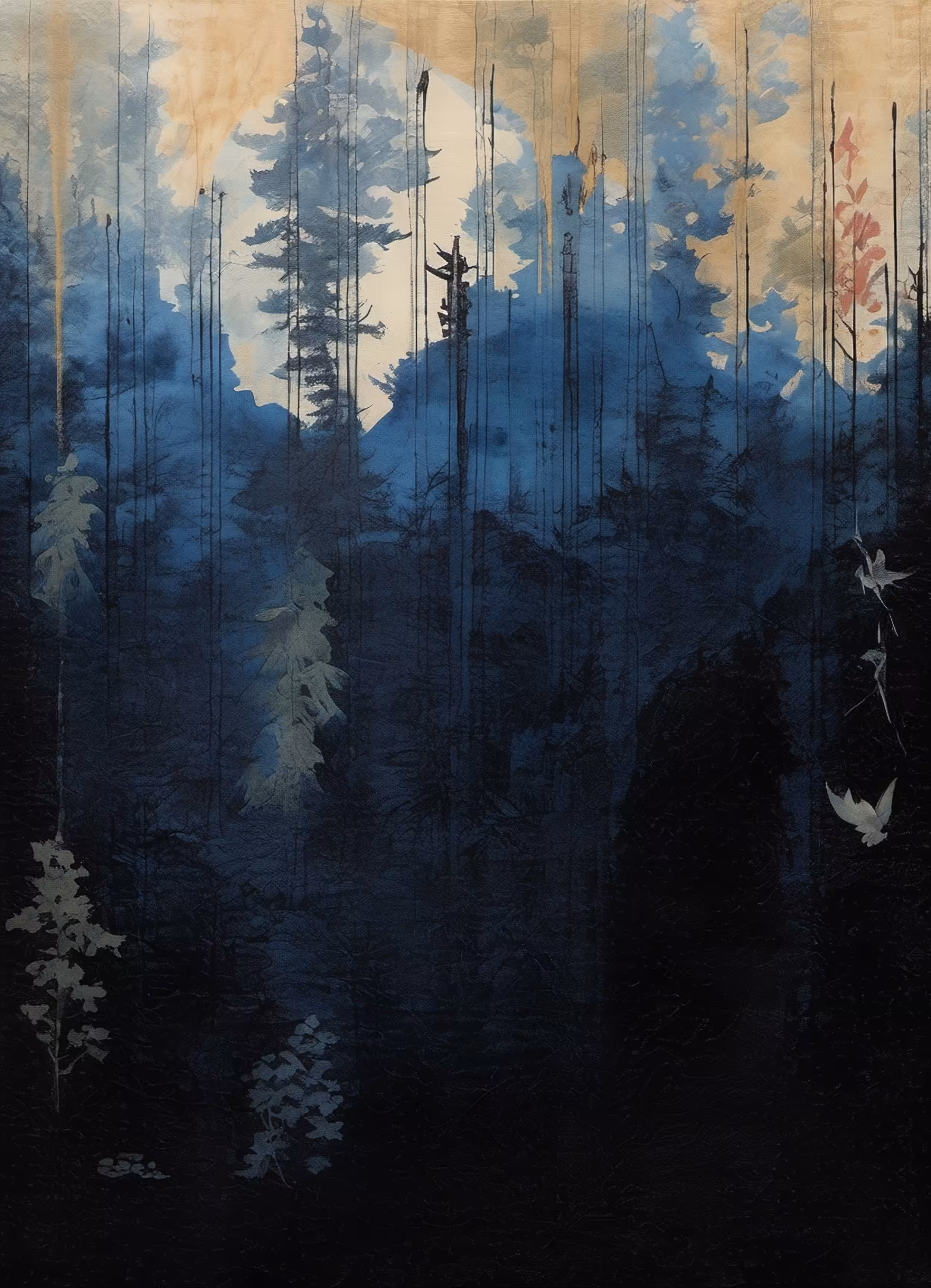 Woodblock Pixels #5