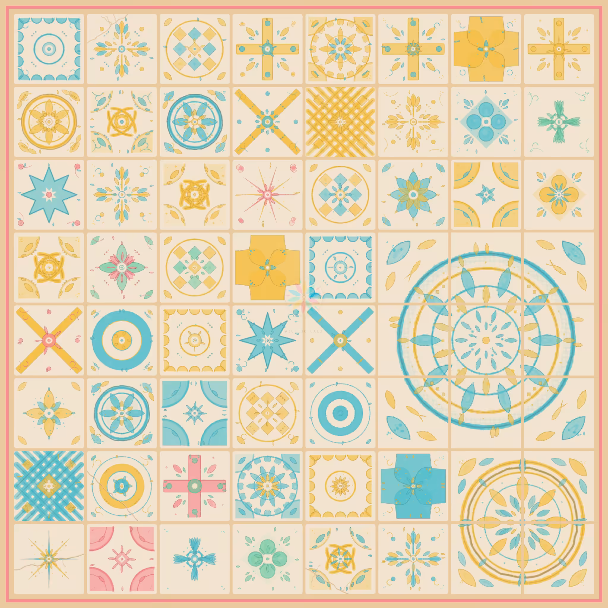 Azulejo Galo by Bryan Brinkman #138