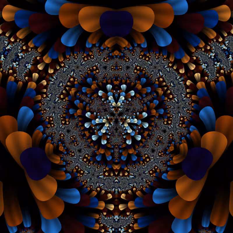 Fractal Flower #119