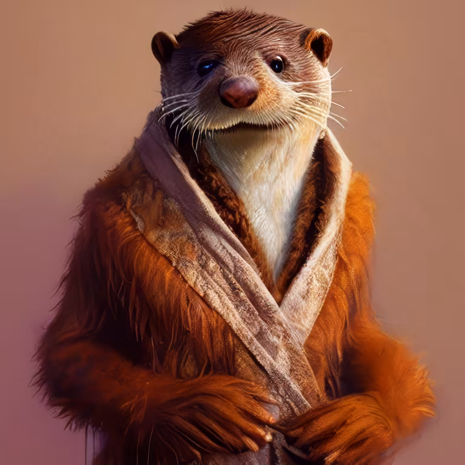 Adorable Furry Creature Collection: Furry Otter 0651