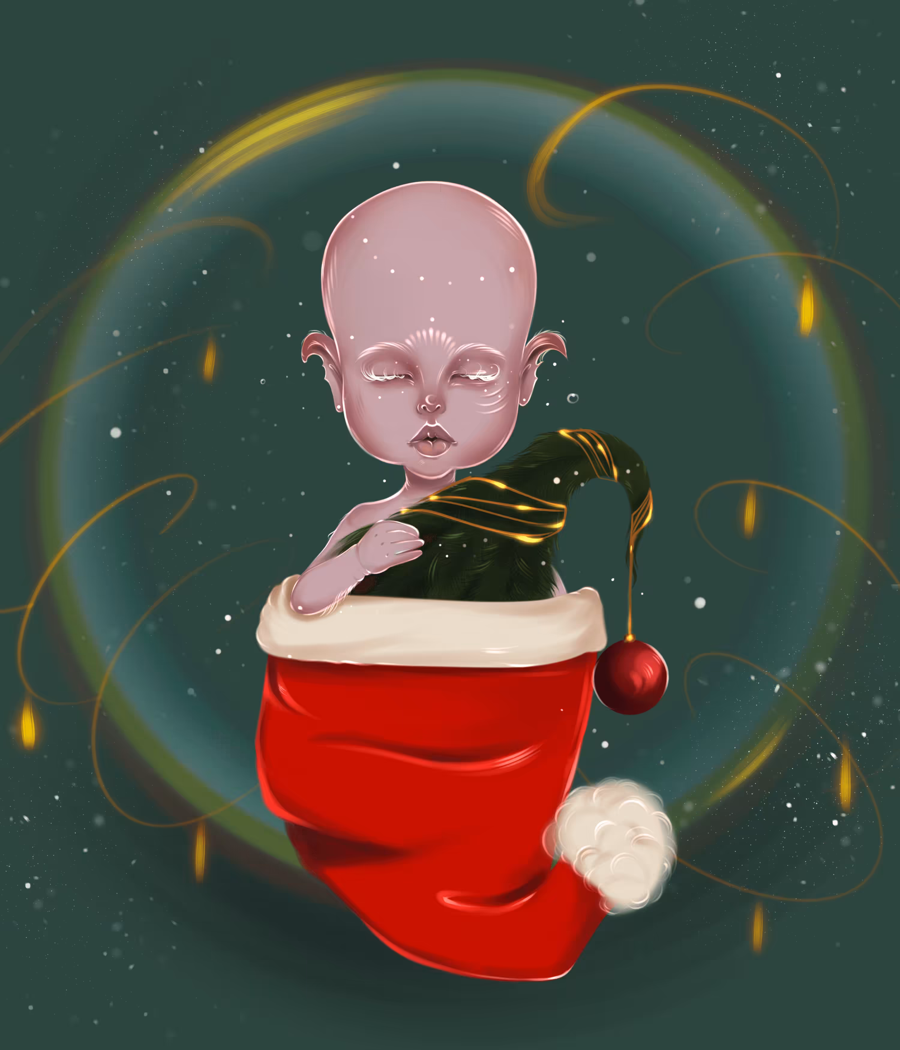 Christmas sea talisman