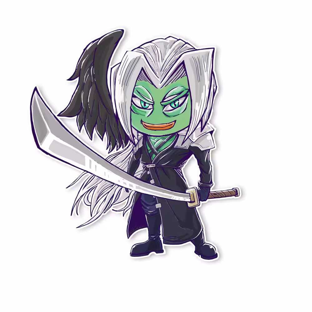Rare Sephiroth (stickers)