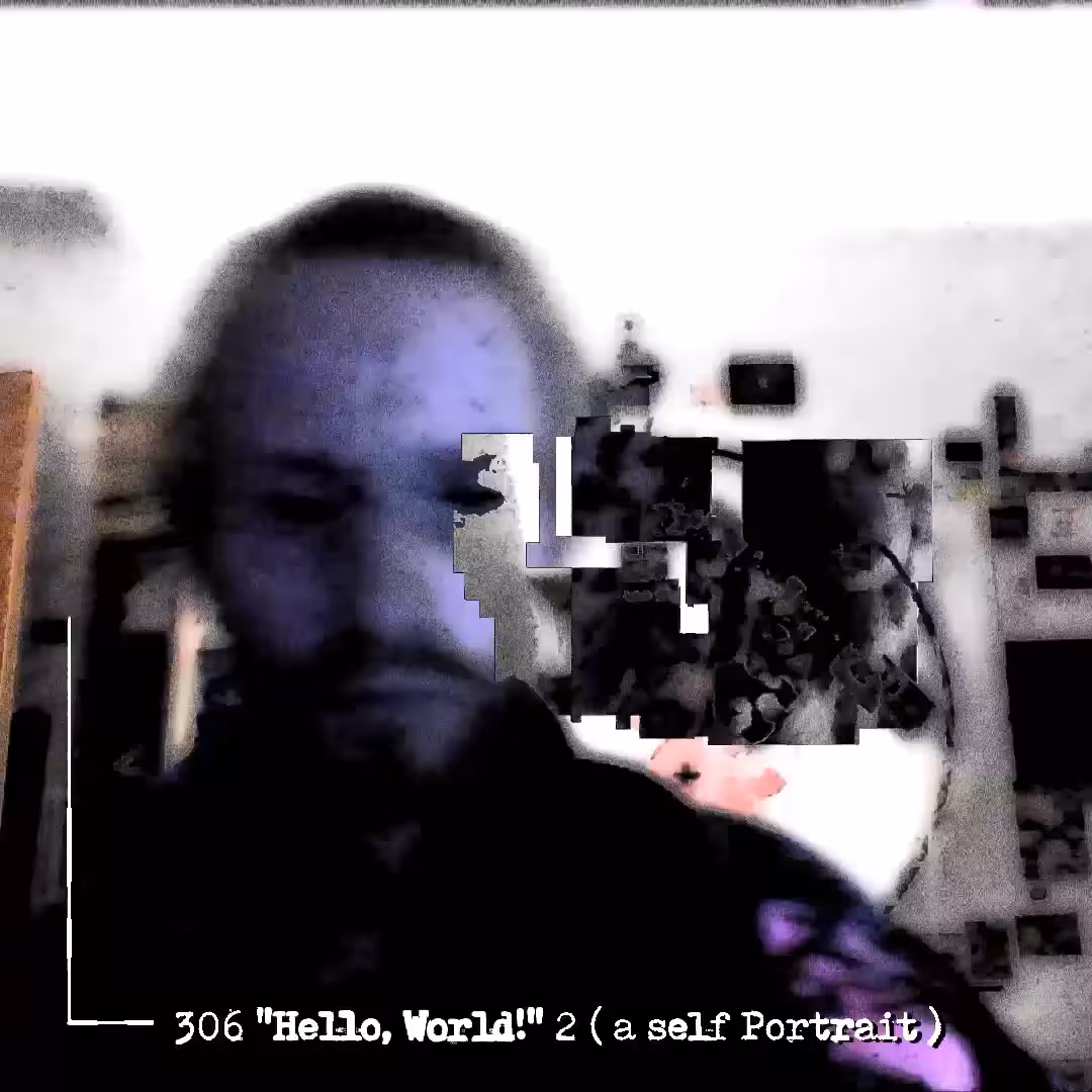 306 "Hello, World!" 2 ( a self Portrait )