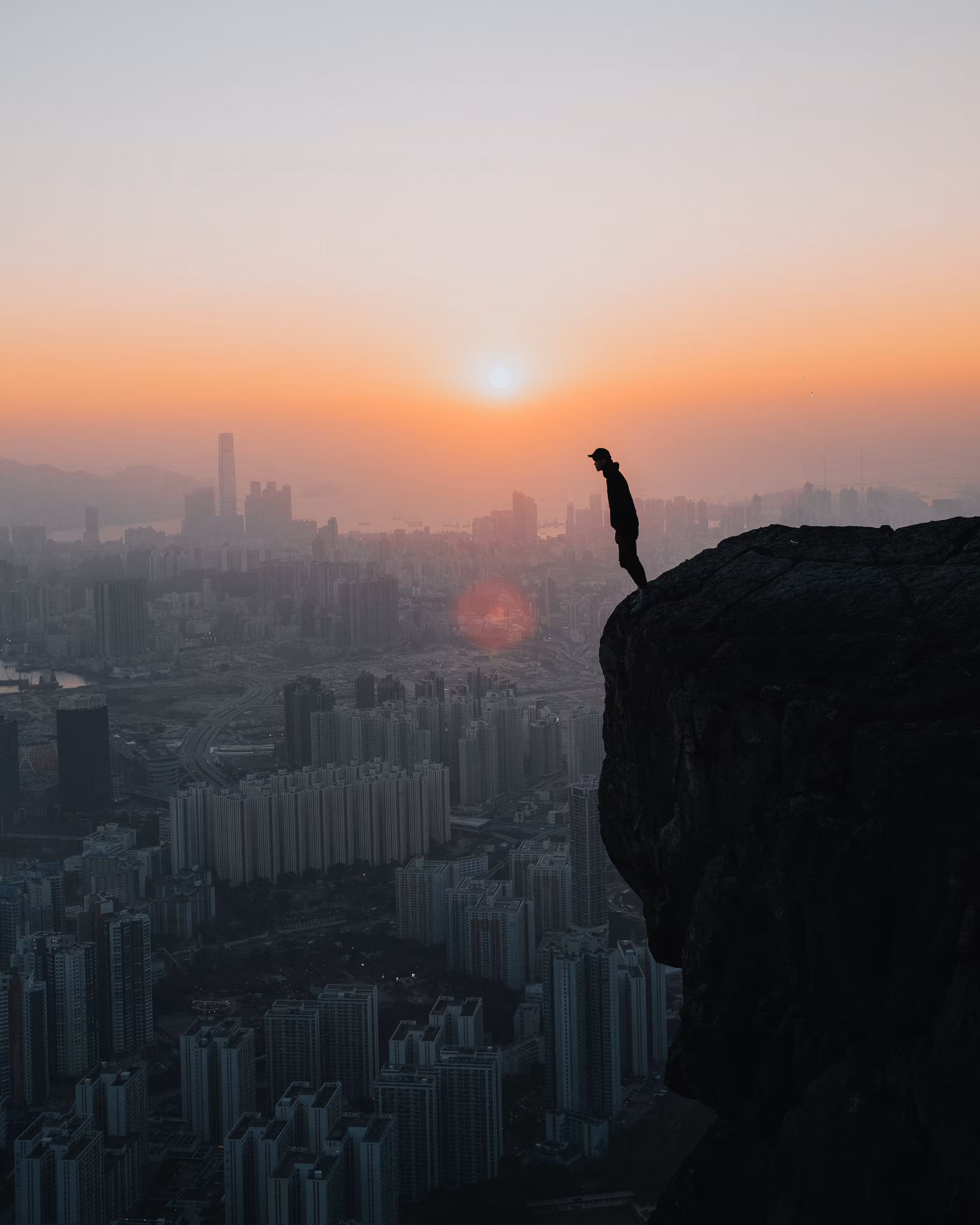 Hong Kong under my feet