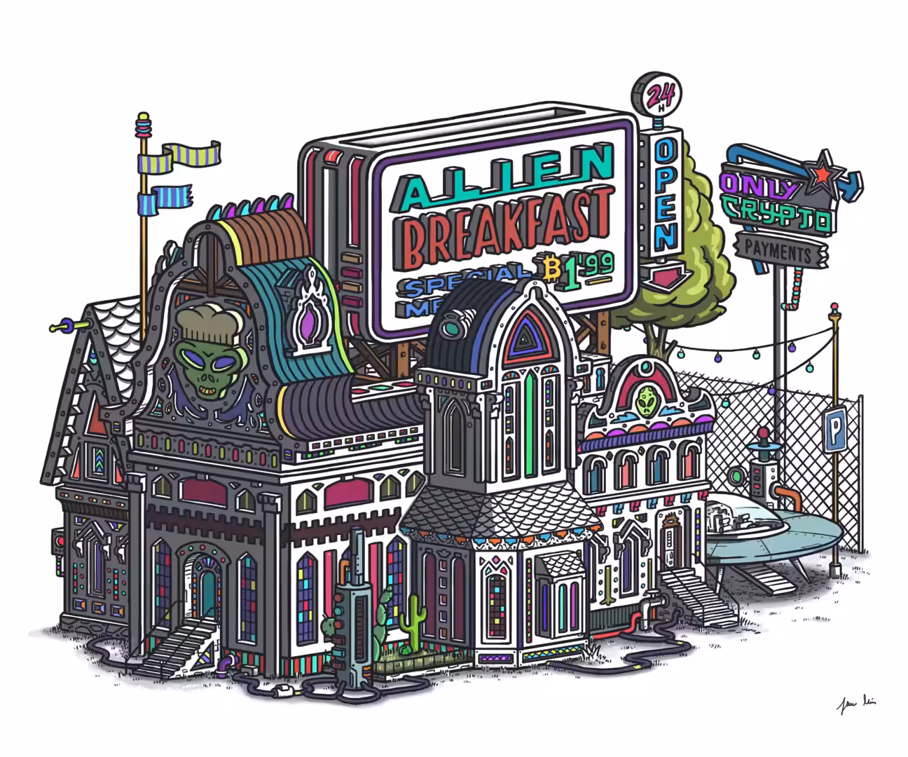 Alien Breakfast
