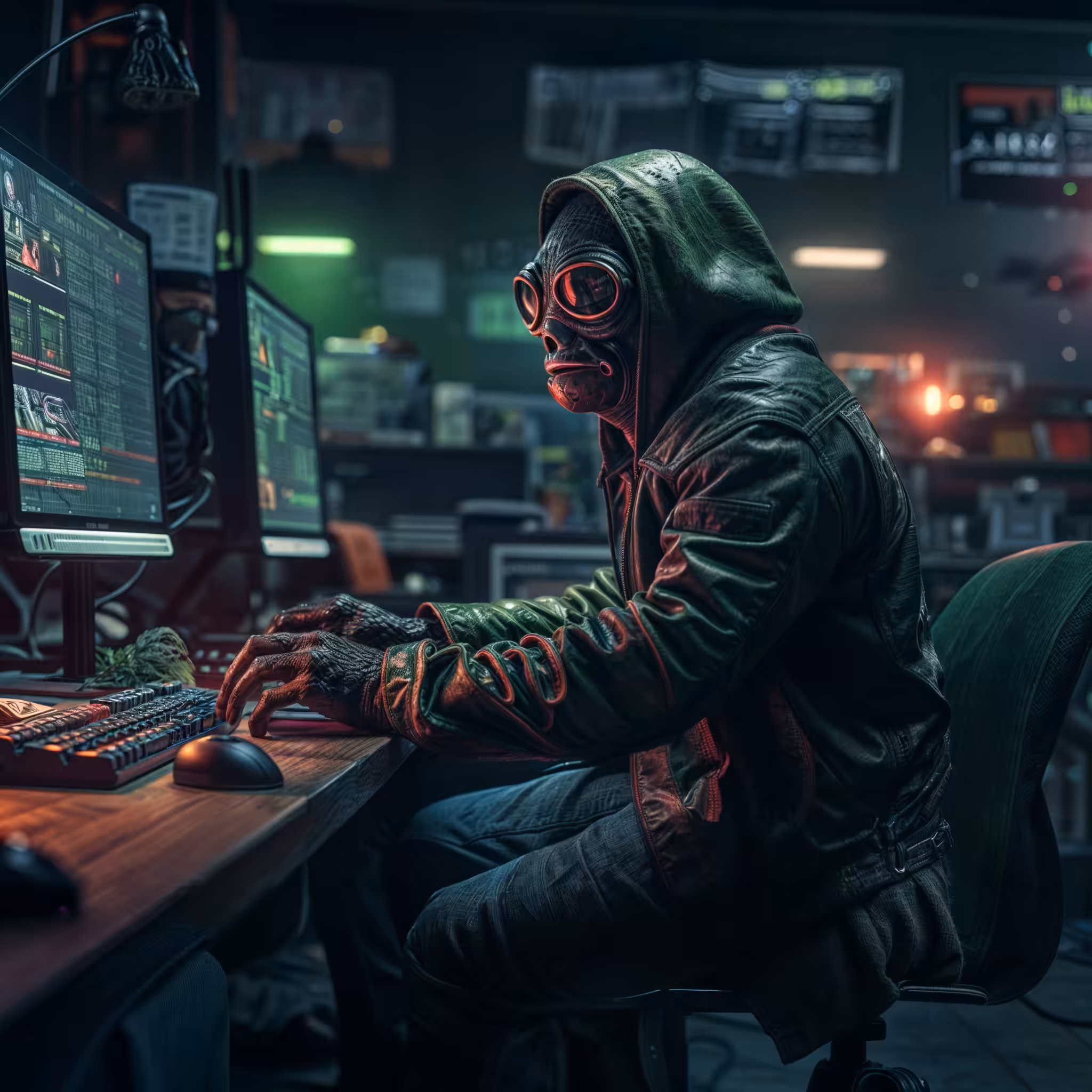 Pepe The Dark Hacker