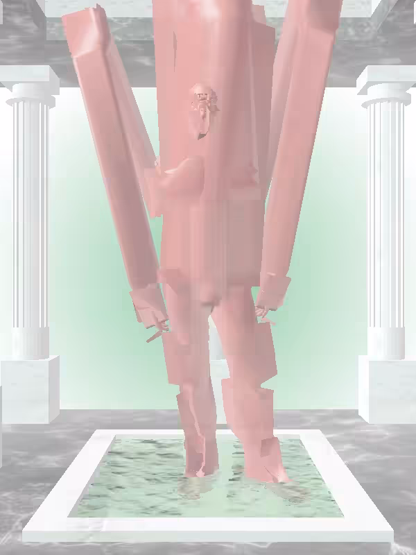 HeavenComputer: The Fading Threatening Sealwax Red Man #4607