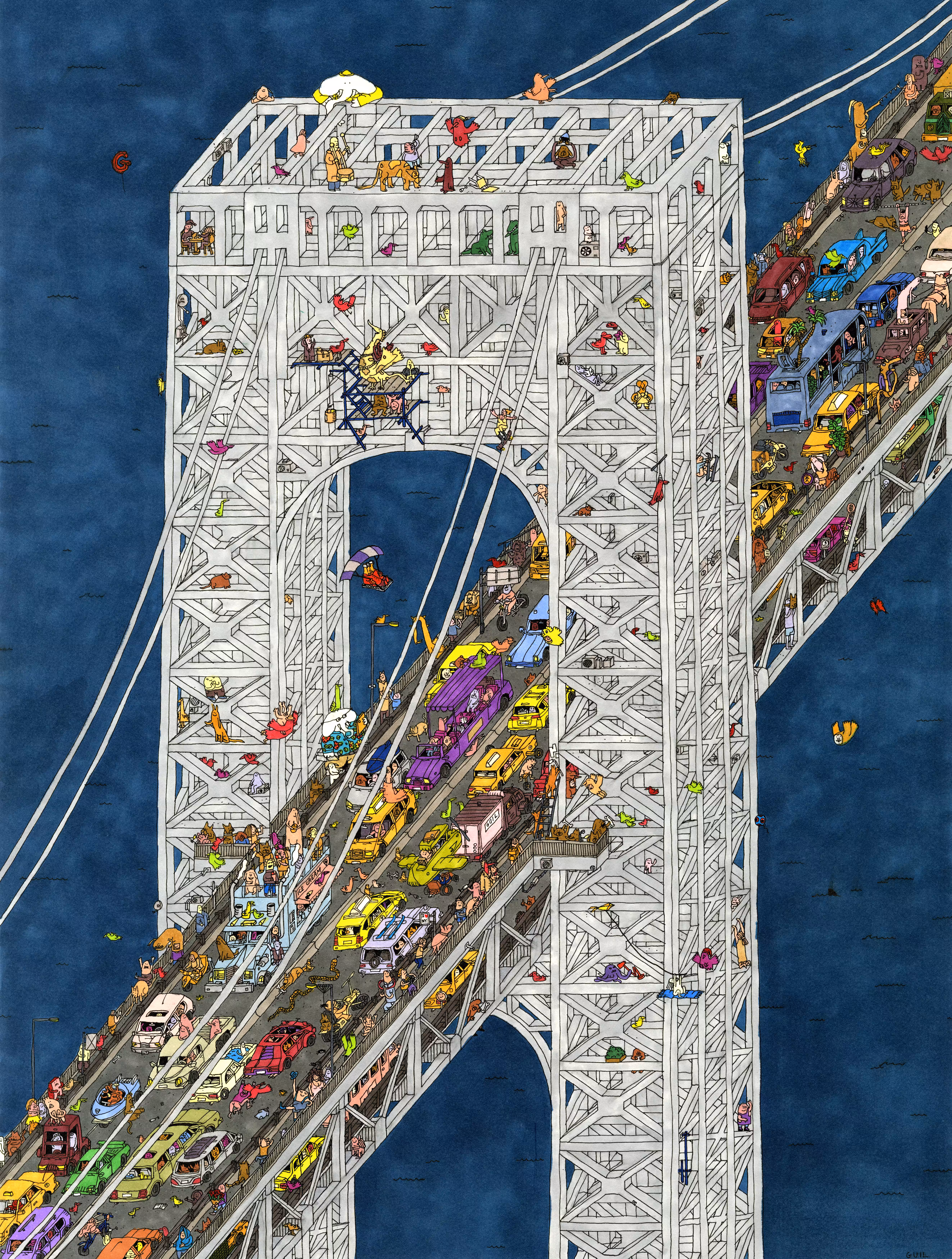 Traffic on the Bridge