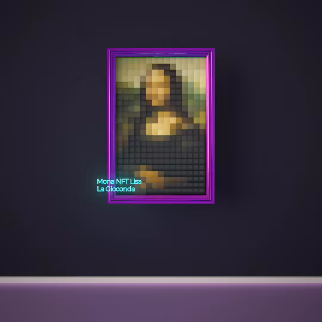 Mona [NFT] Lisa, La Gioconda