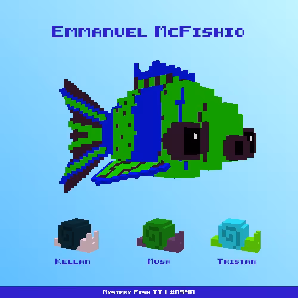 Emmanuel McFishio :: Mystery Fish 0540/1000 