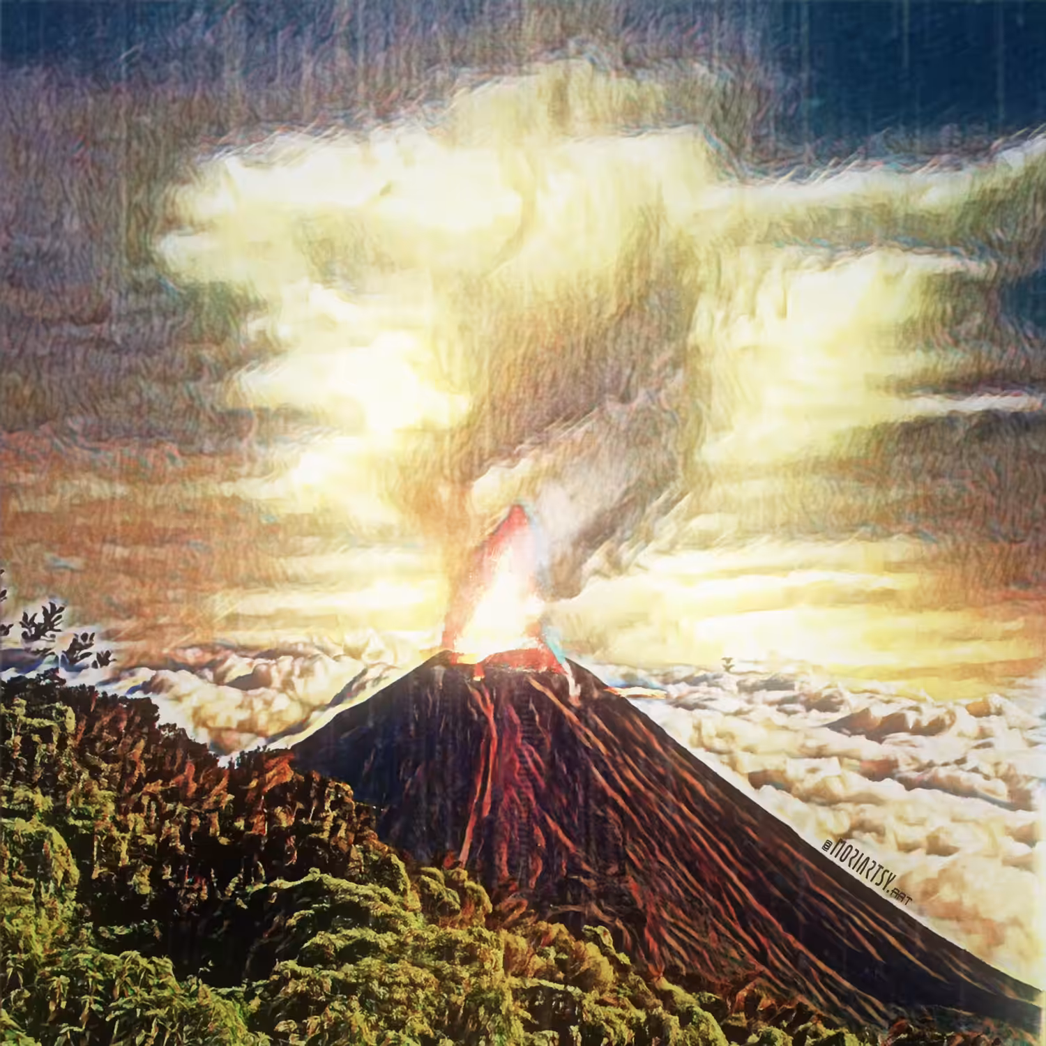 El Salvadorian Bitcoin Eruption