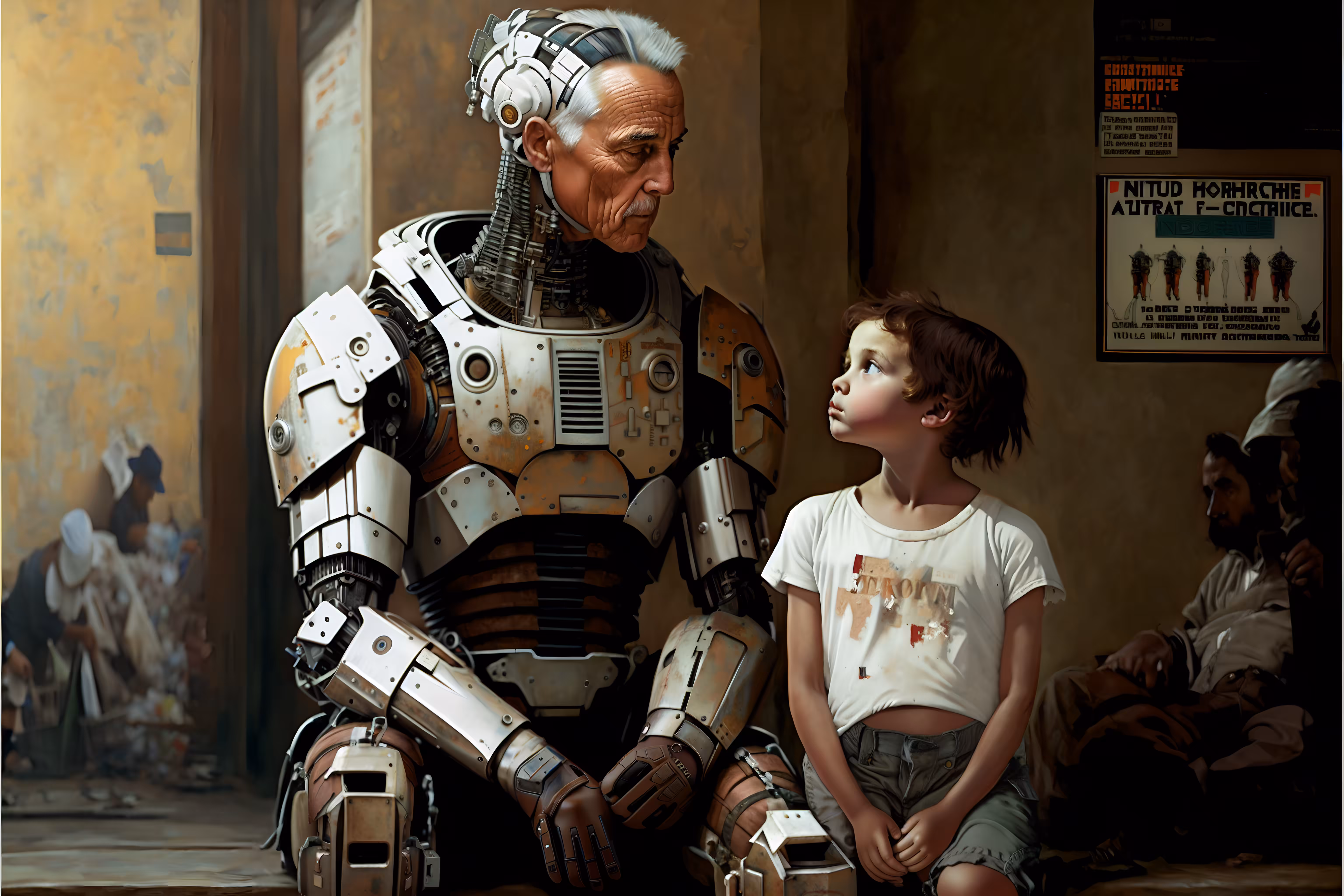 #ScifiArtCollective: The Augmented Aristocracy - The Secret Guardian