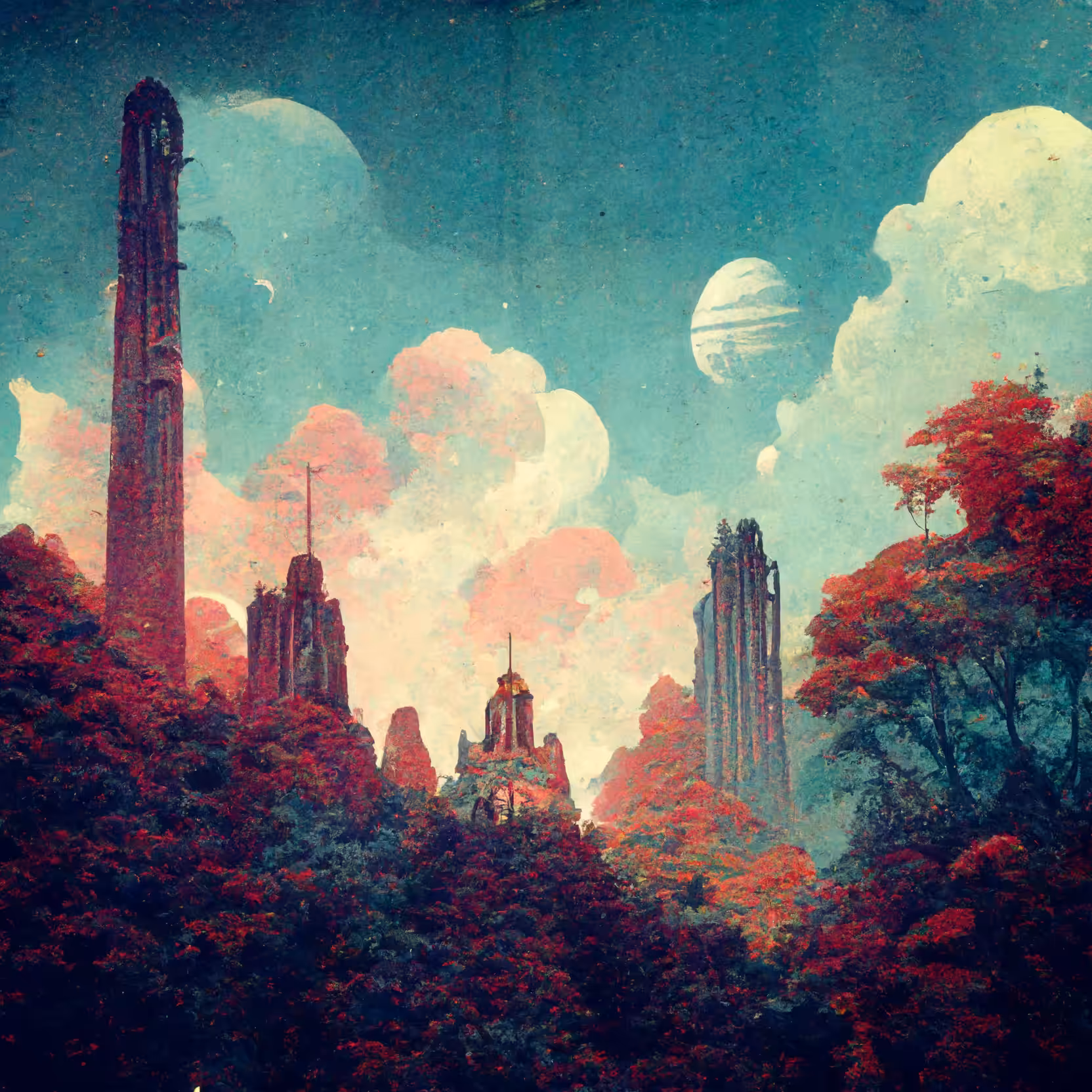 Retro scifi