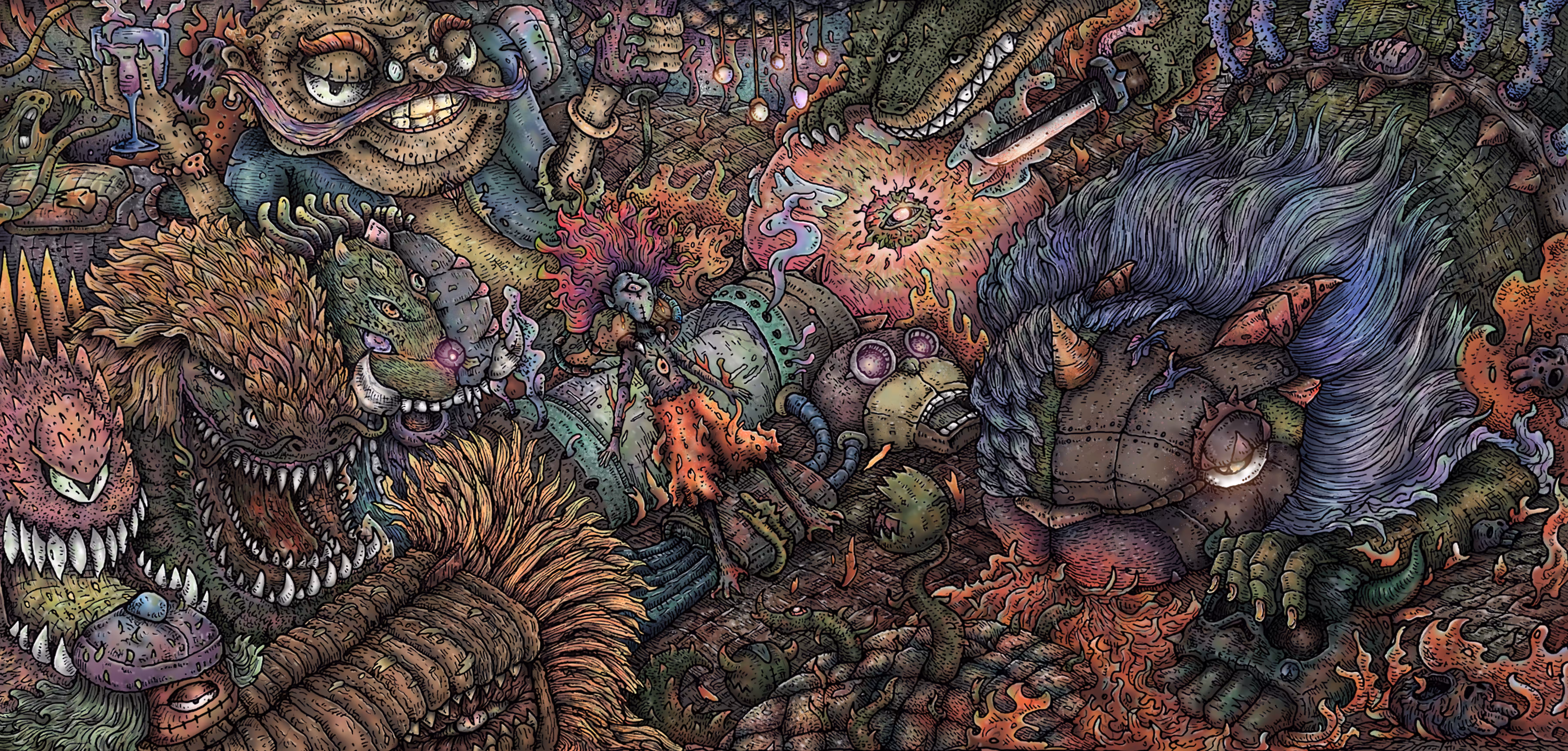 Dr. Mel's experimental animals