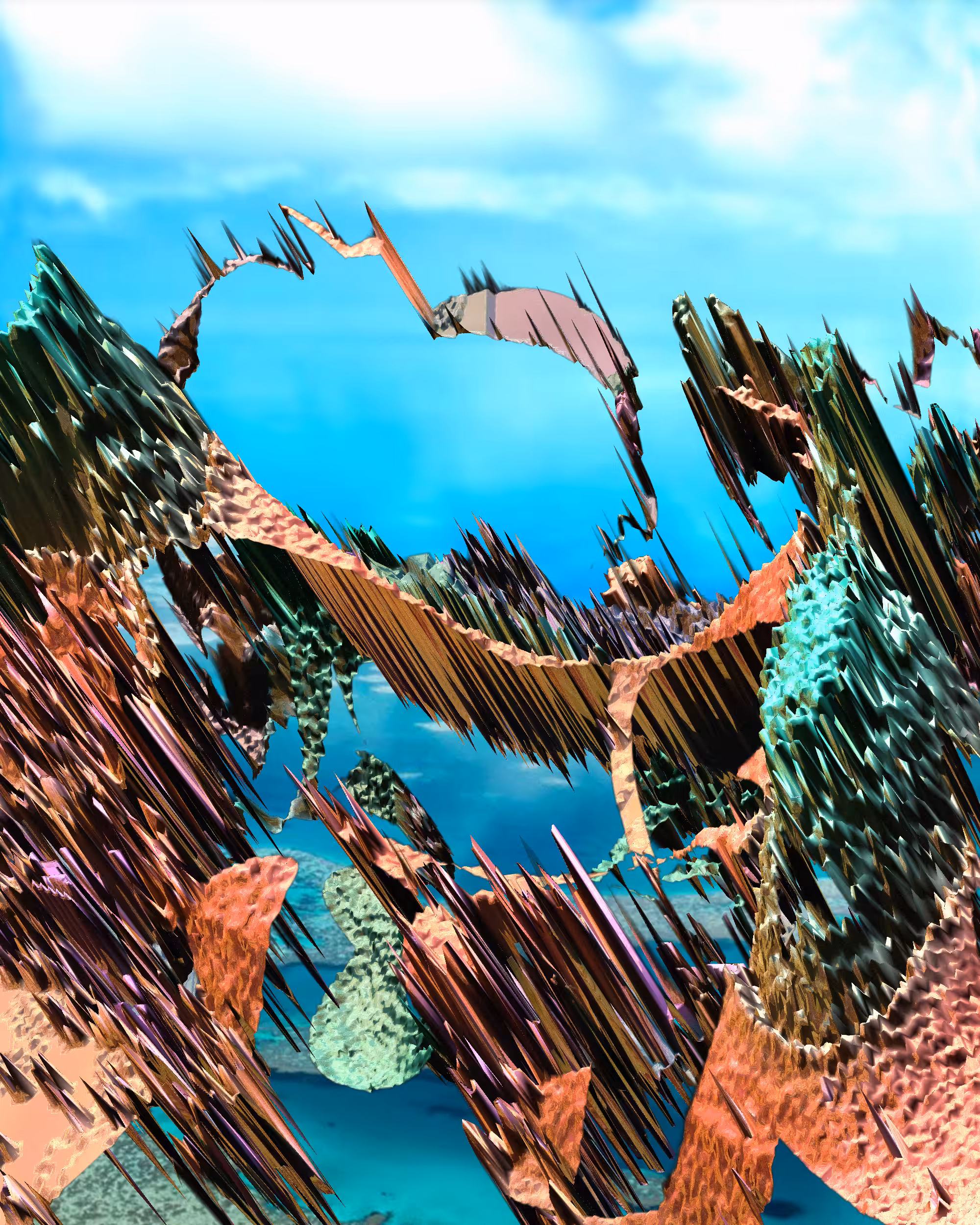Study of Landscape, Territory, & Surreal - II