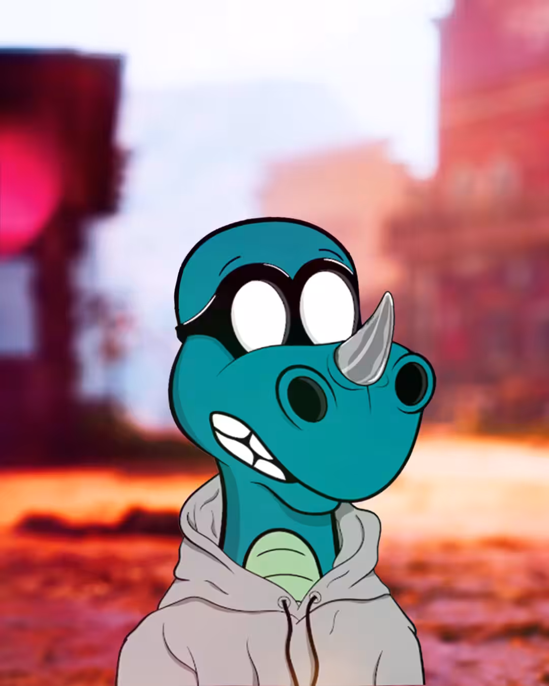 Animated Dapper Dino #1988