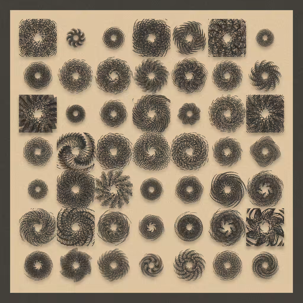 Spirograph Study #10