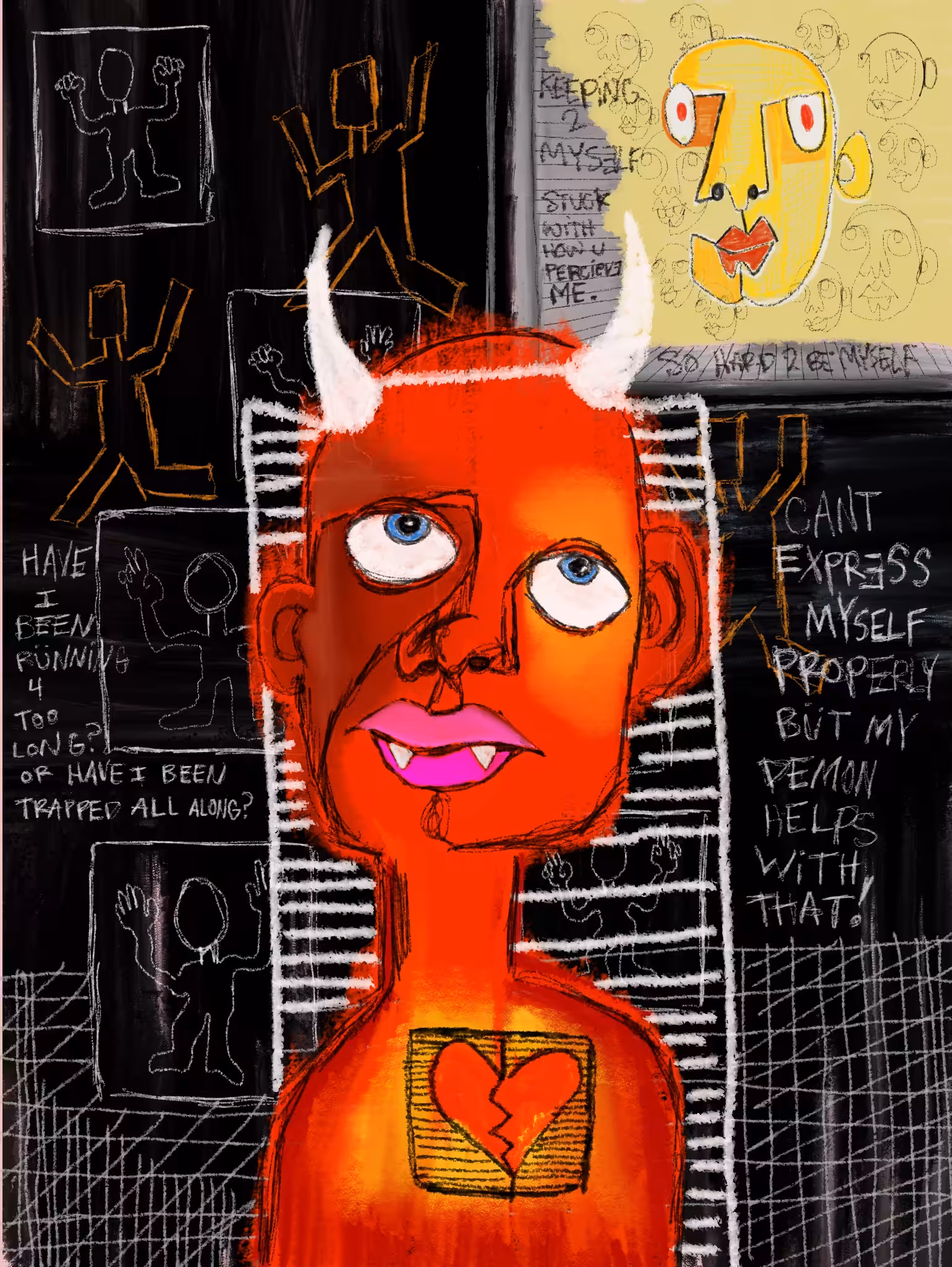 “TRAPPED ALONG” by Steven Rea