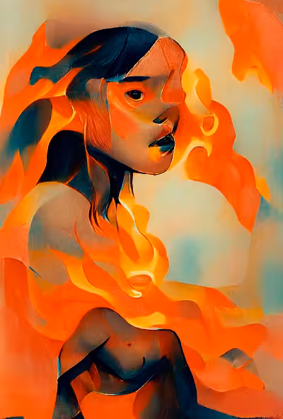 Touched by fire