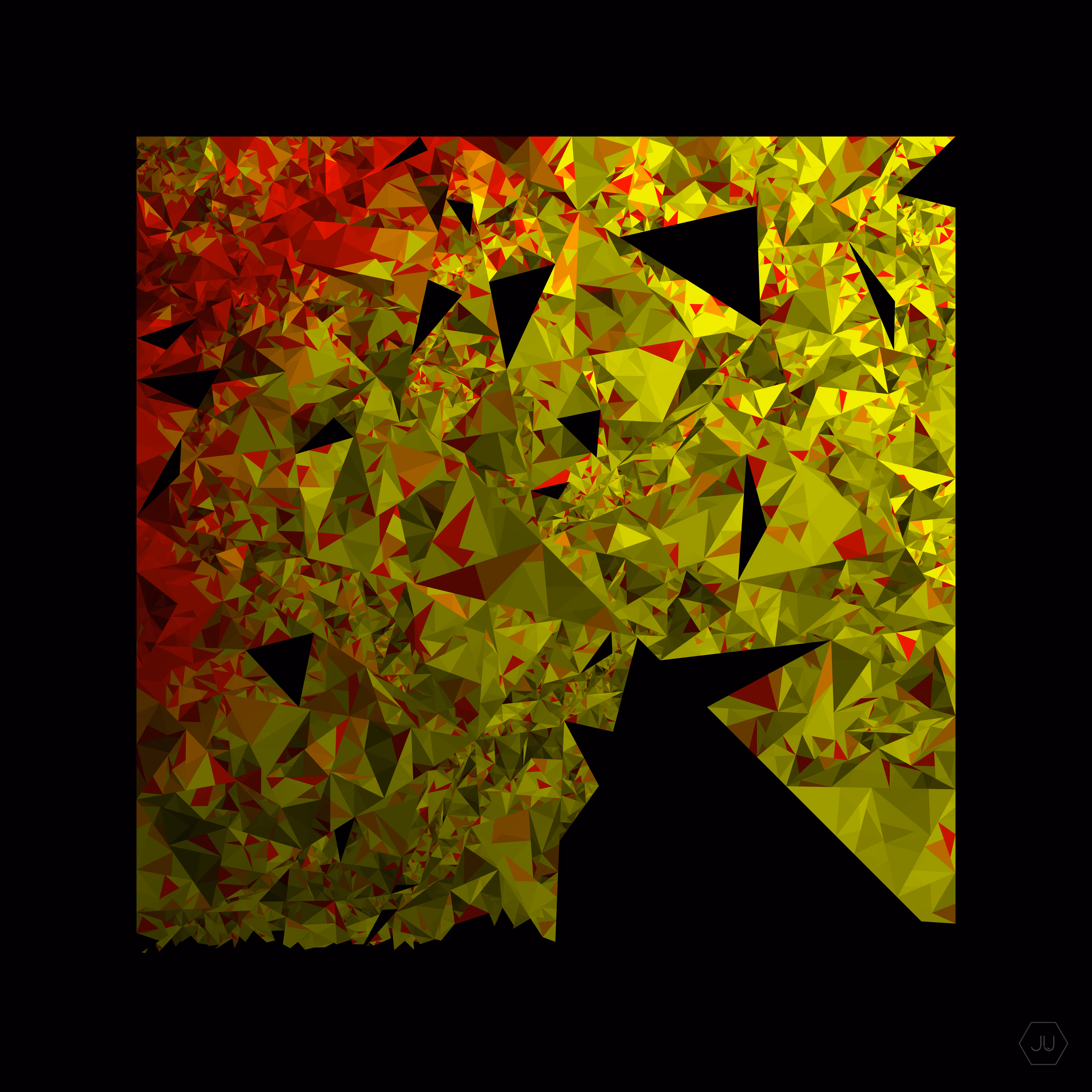 Torn Square 255-1-154