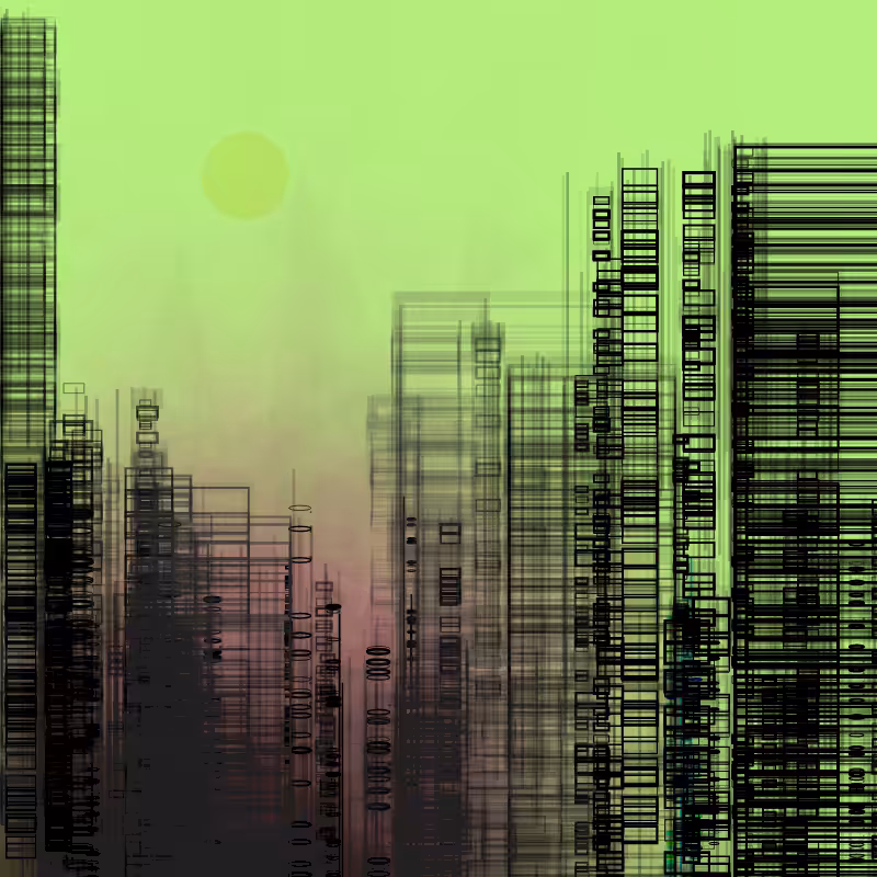 Contemporary building sketches #62
