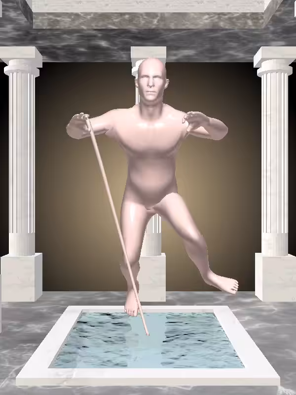 HeavenComputer: The Treading Water Peach Blossom Man #4098