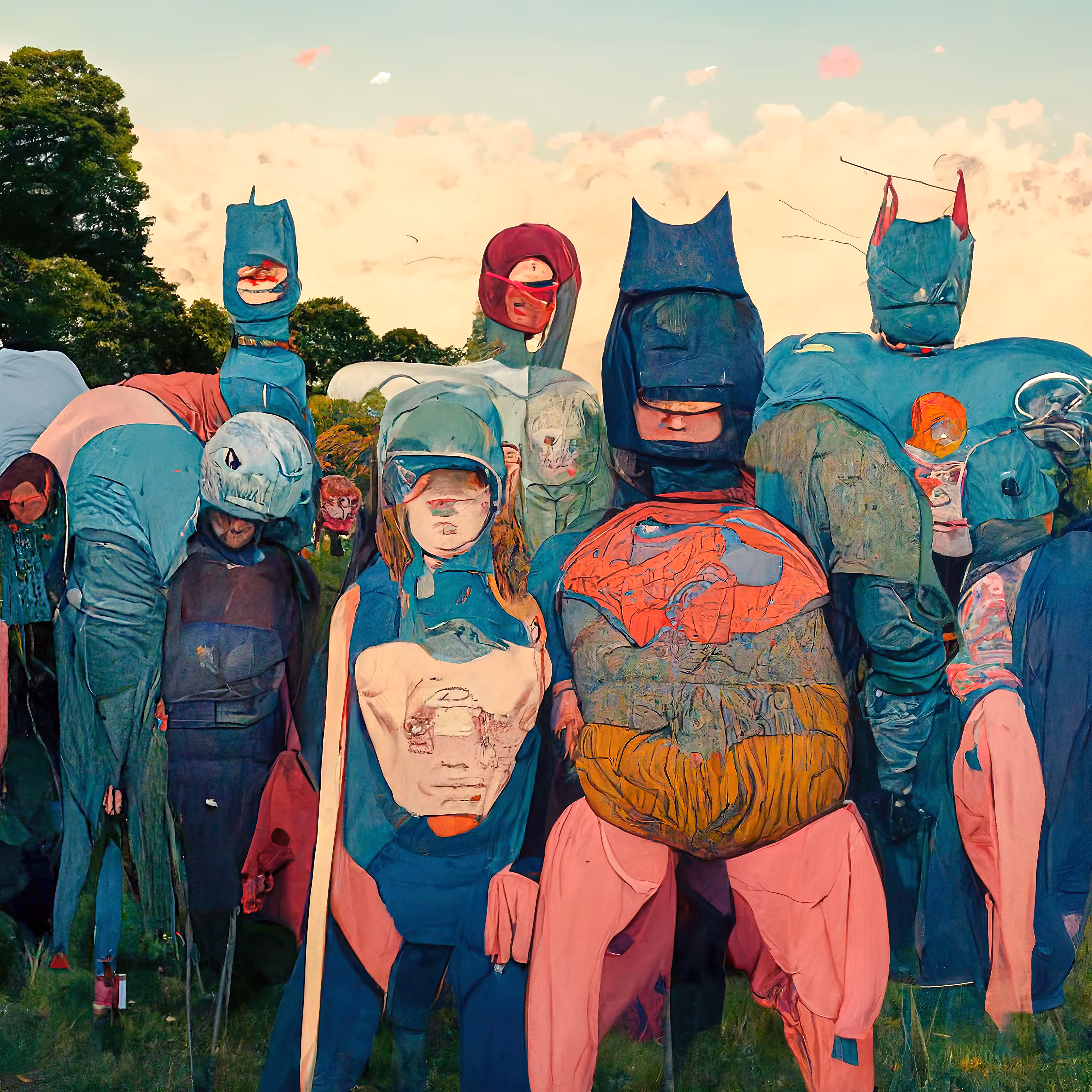 The young heros gather