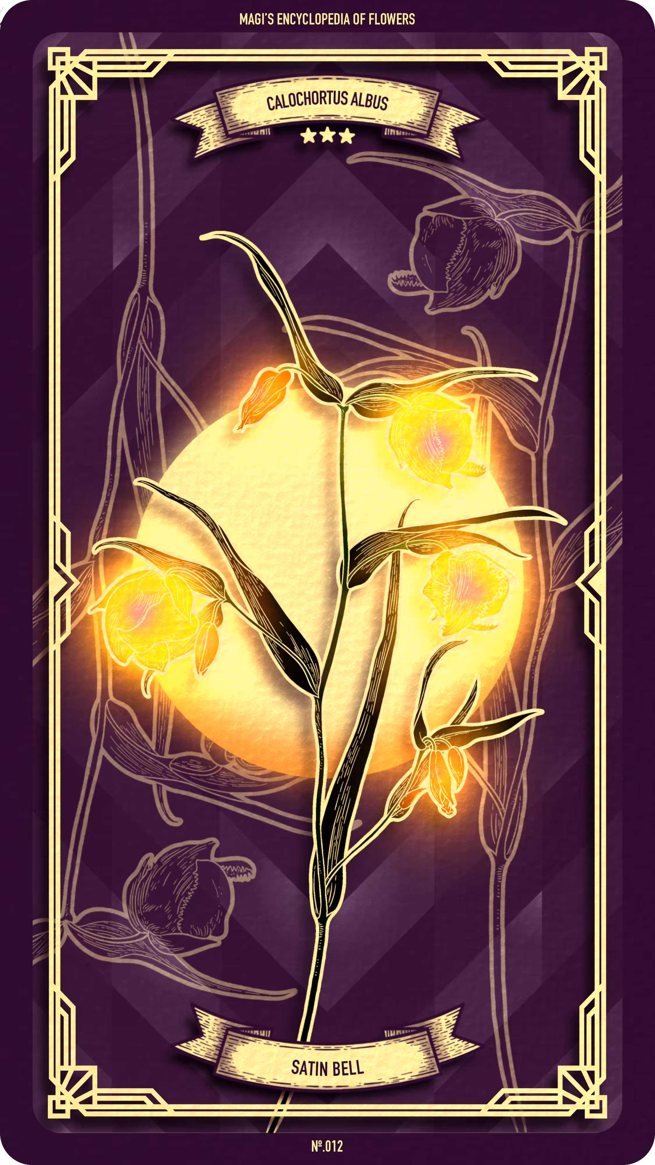 Magi's Encyclopedia of Flowers: 012 Satin Bell