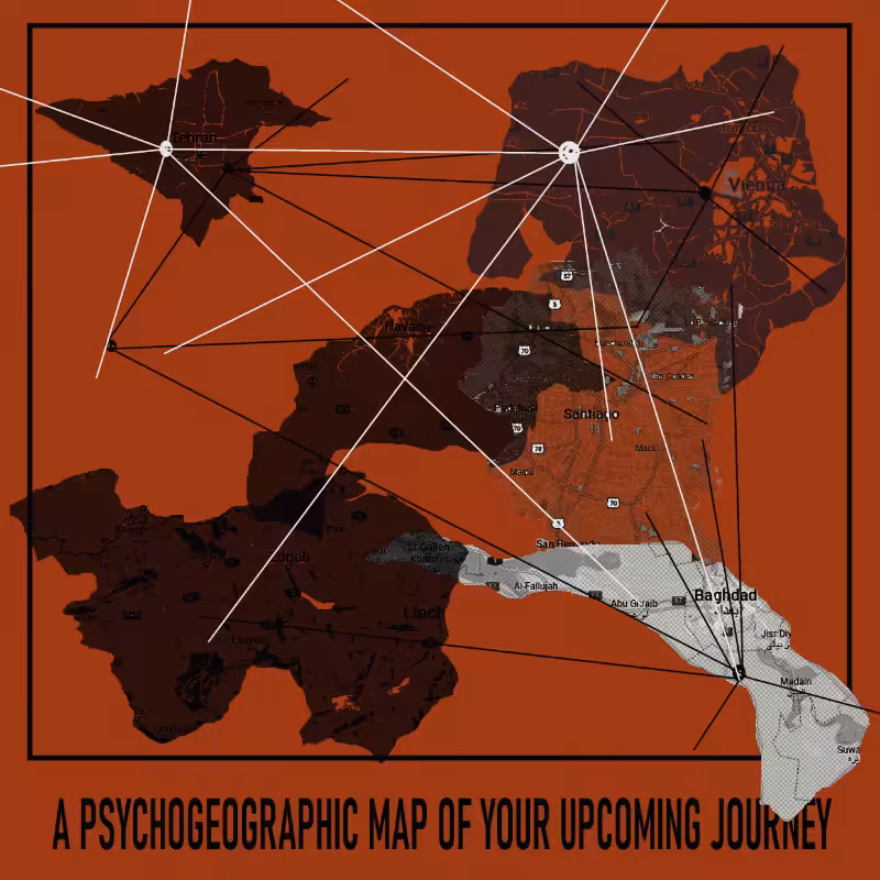 PSYCHOGEOGRAPHIC MAP  #10