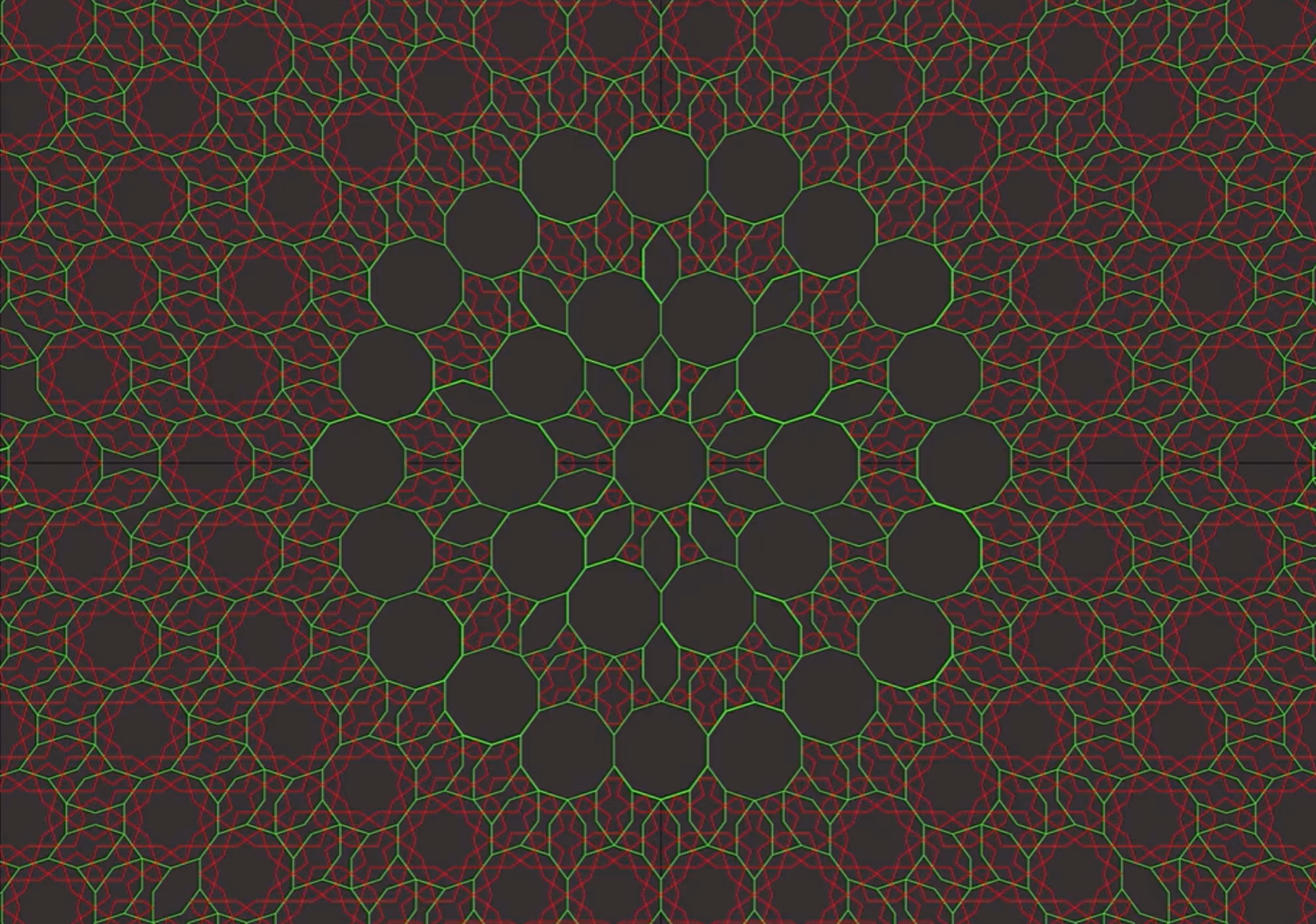 Aperiodic Tiling - Ur Pattern 