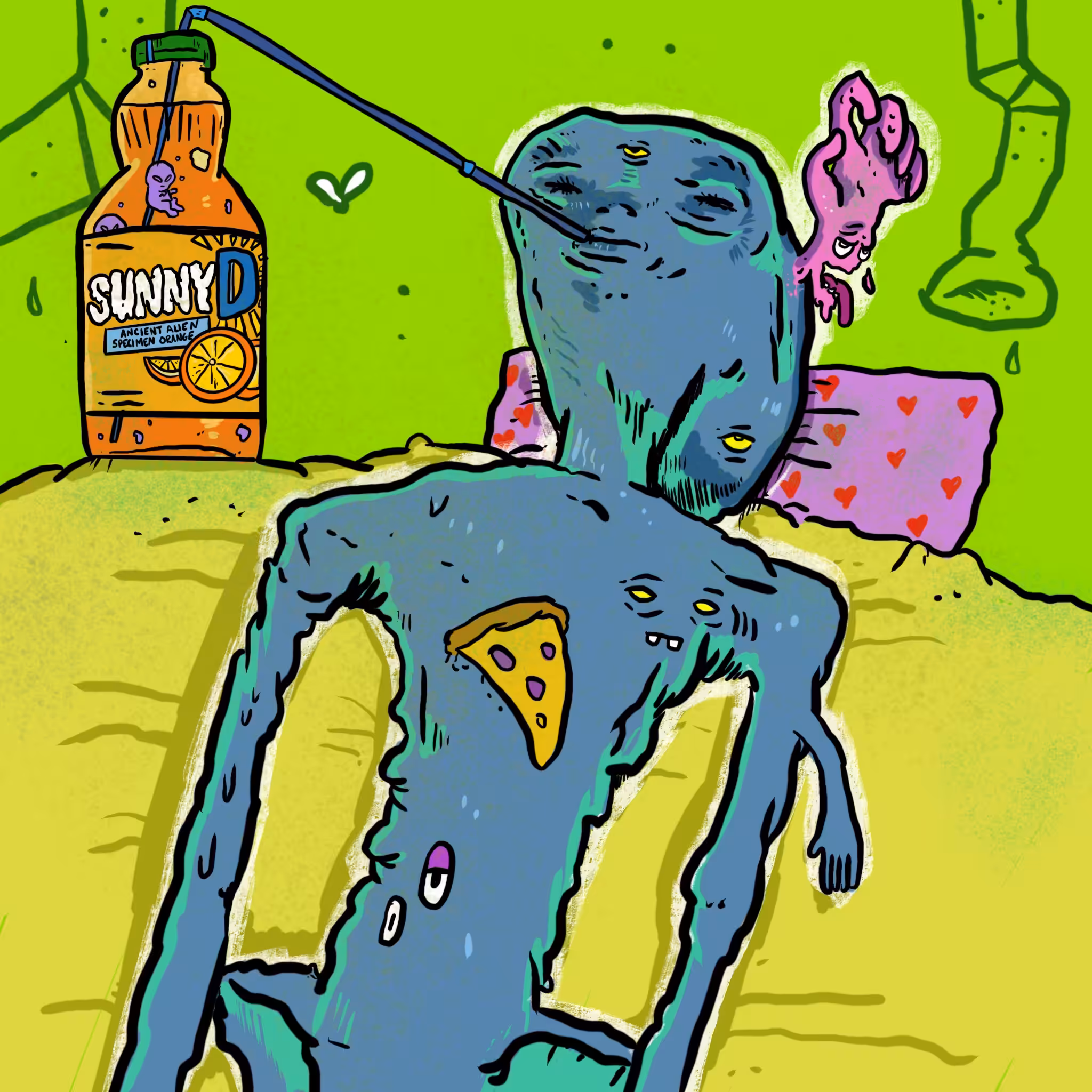 Crypto Carnies Vol 3: Escape Through the Sewer: Thirsty Ancient Alien