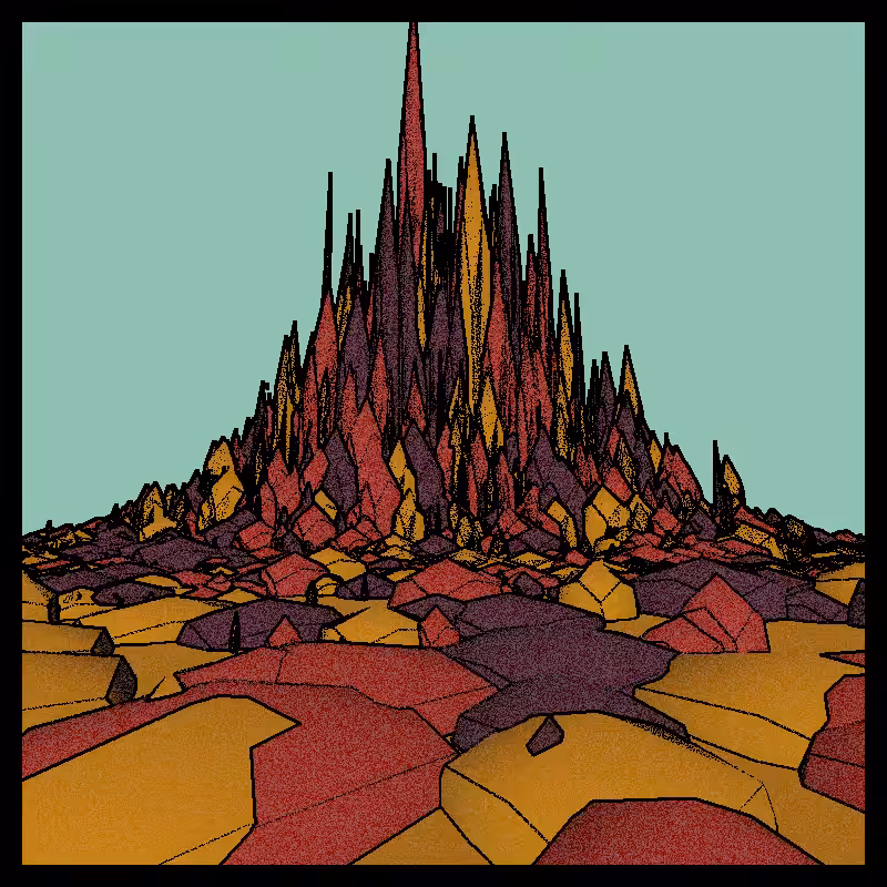 Crystal forest #7