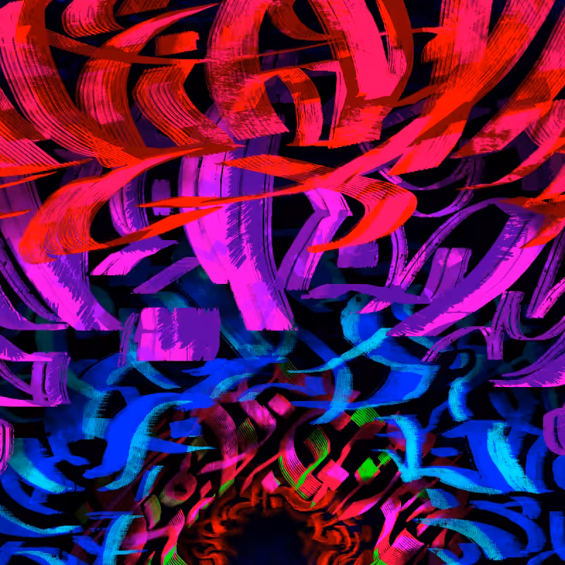 Abstract Caligrafitti #5