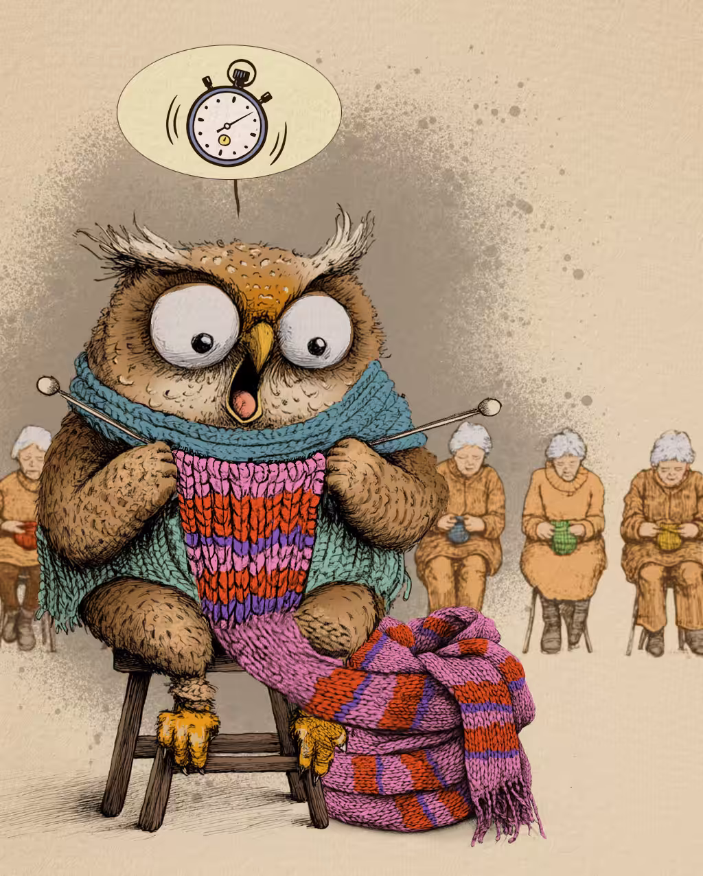The Knitting Owl