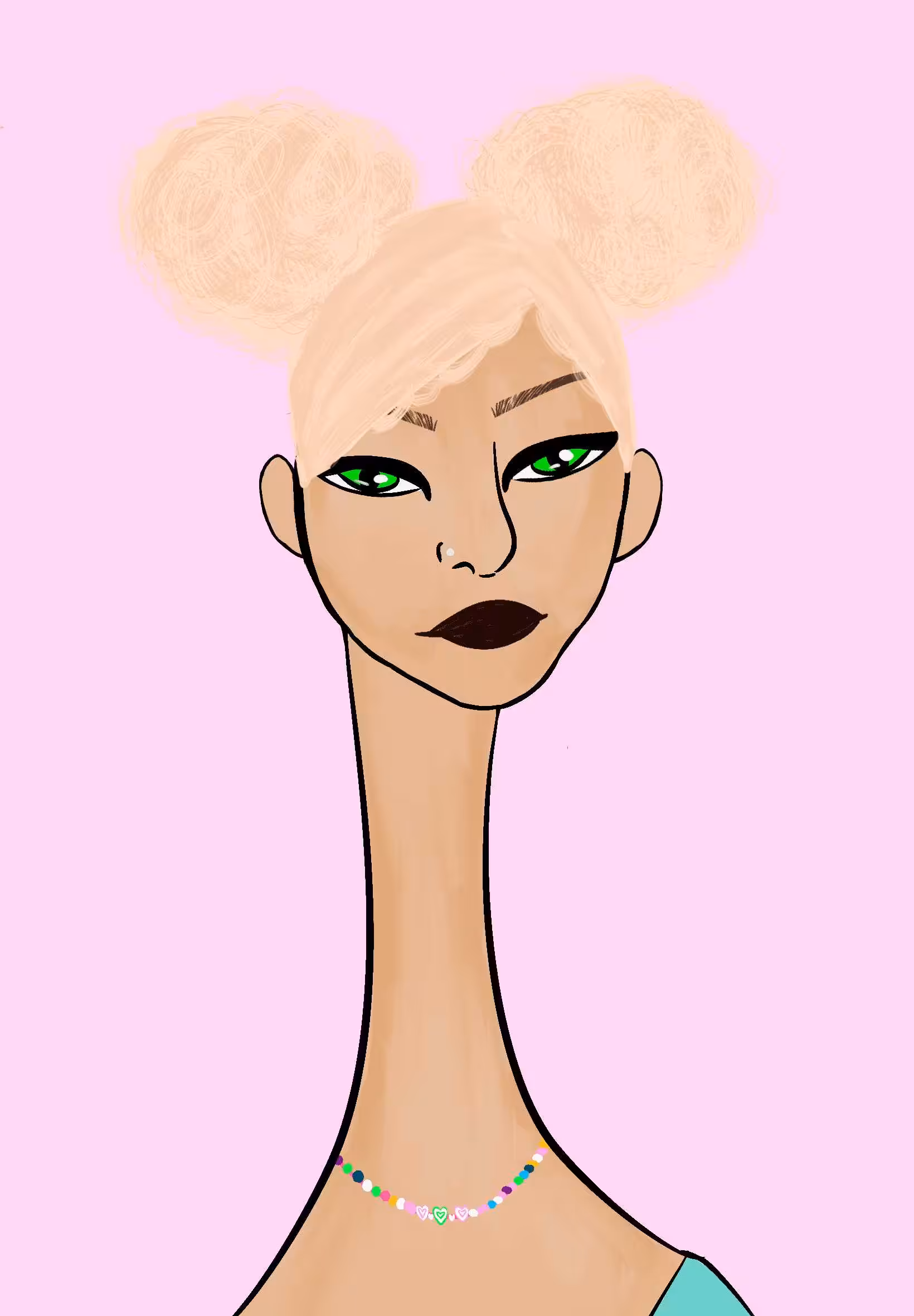 Long Neckie Ladies: Long Neckie Lady #842
