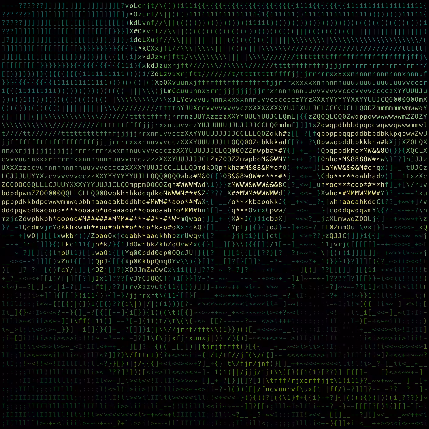 ASCII Landscape 002