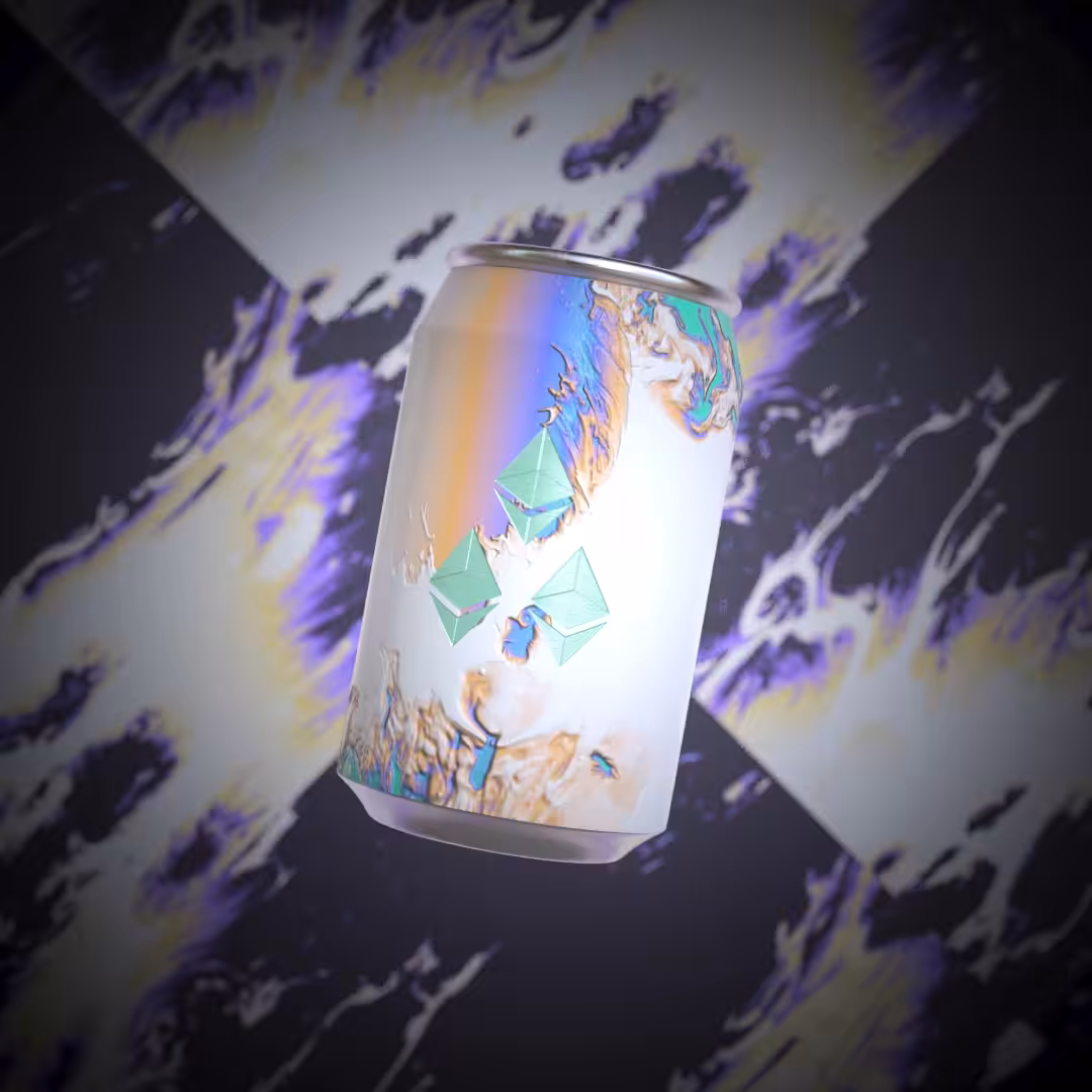 ETH-r Brew: Watercolor Set; Can #3